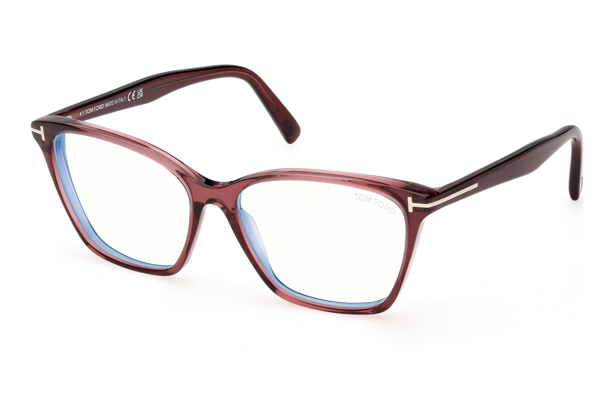Tom Ford FT5949-B 069 Bordeaux Glänzend Tom Ford FT5949-B 069 Bordeaux Glänzend