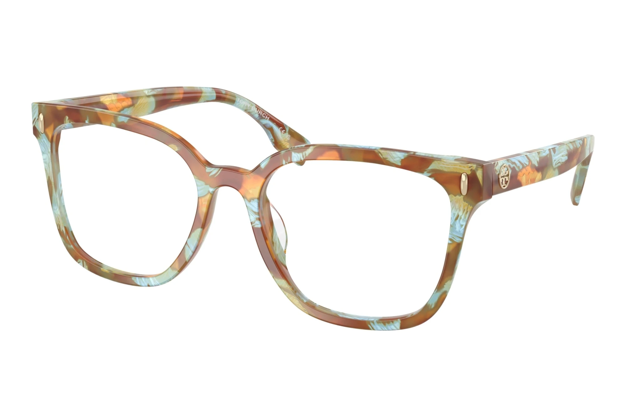 Tory Burch TY2152U 2017 Blue Honey Tortoise Tory Burch TY2152U 2017 Blue Honey Tortoise