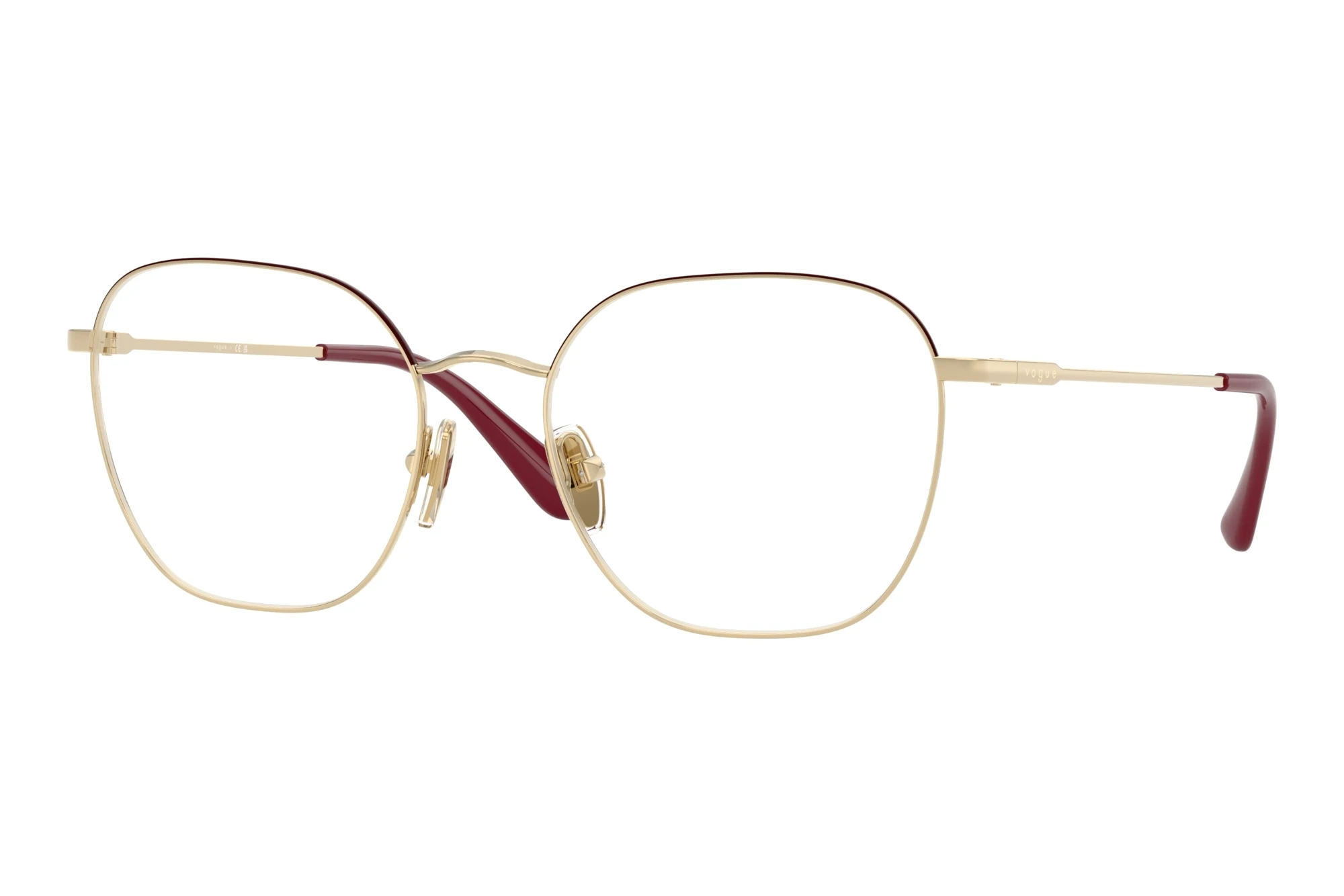 Vogue Eyewear VO4178 5208 Top Bordeaux/Pale Gold Vogue Eyewear VO4178 5208 Top Bordeaux/Pale Gold