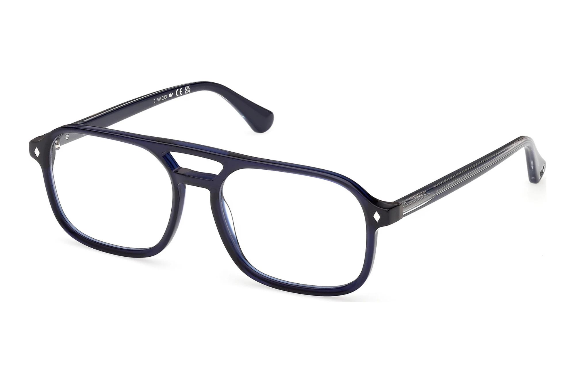 Web Eyewear WE5473 092 Glänzend Blau Web Eyewear WE5473 092 Glänzend Blau