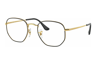 Ray-Ban RX6448 3175 Black On Gold