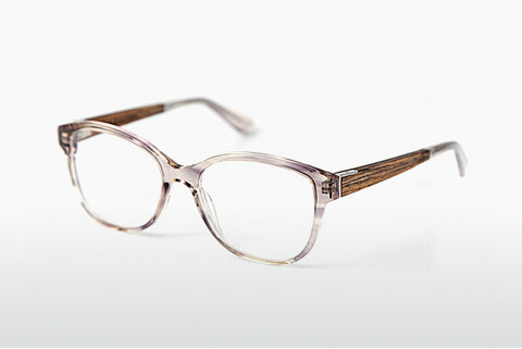 Okulary korekcyjne Wood Fellas Rosenberg Premium (10993 macassar/smoked grey)