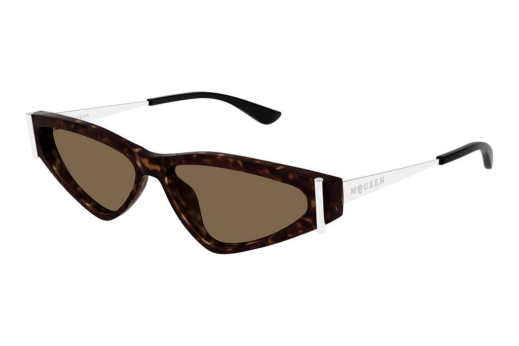 Alexander McQueen AM0493S 002 HAVANA Alexander McQueen AM0493S 002 HAVANA