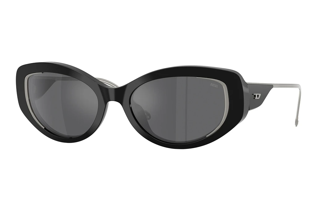 Diesel DL2001MU 701/6G Grey Silver MirrorShiny Black Diesel DL2001MU 701/6G Grey Silver MirrorShiny Black