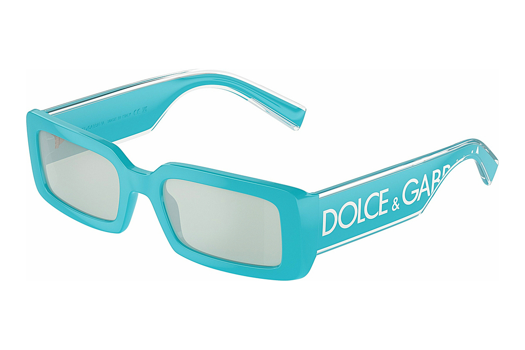 Dolce & Gabbana   DG6187 334665 Light Blue Mirror SilverAzure