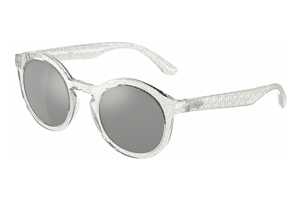 Dolce & Gabbana   DX6002 31086G Light Grey Mirror Silver 80Crystal Glitter