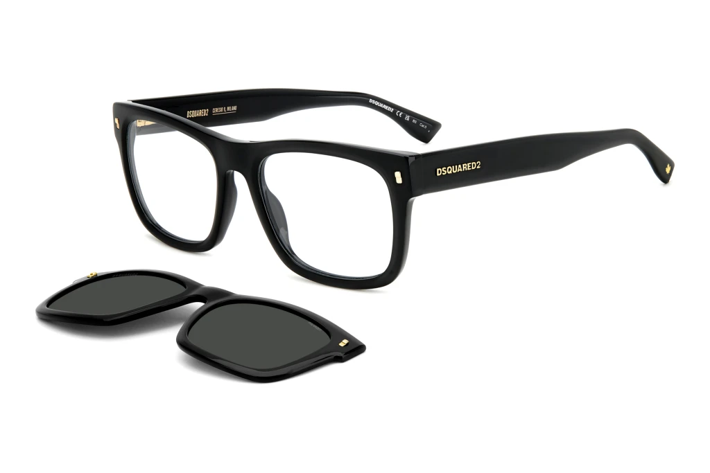 Dsquared2 D2 0100/CS 807/M9 GREY POLARIZEDBLACK Dsquared2 D2 0100/CS 807/M9 GREY POLARIZEDBLACK
