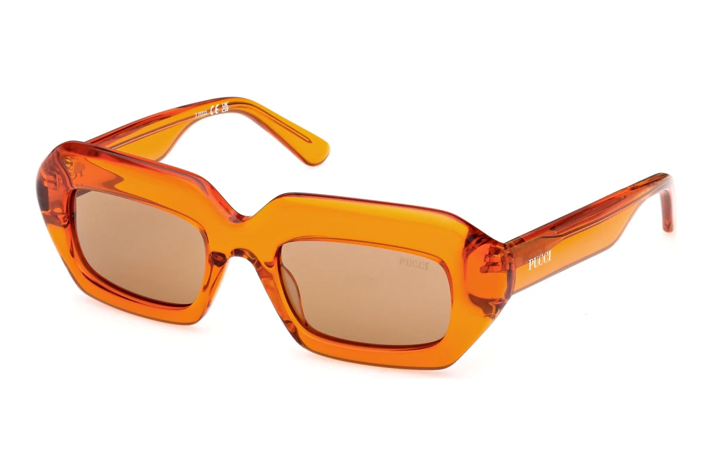 Emilio Pucci EP0245 42E braunOrange /Einfarbig Emilio Pucci EP0245 42E braunOrange /Einfarbig