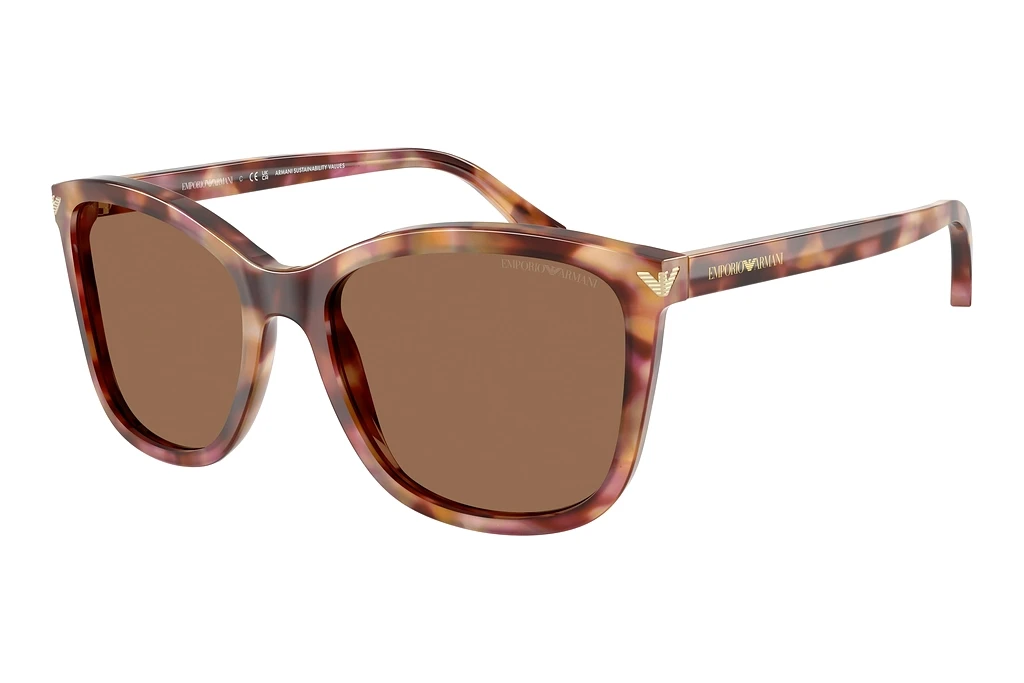 Emporio Armani EA4060 619673 Dark BrownShiny Havana Red Emporio Armani EA4060 619673 Dark BrownShiny Havana Red