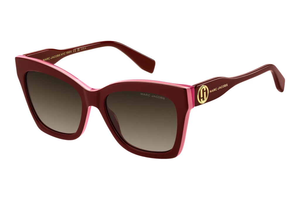Marc Jacobs MARC 853/S DHV/HA BROWN SHADEDBURGUNDY Marc Jacobs MARC 853/S DHV/HA BROWN SHADEDBURGUNDY
