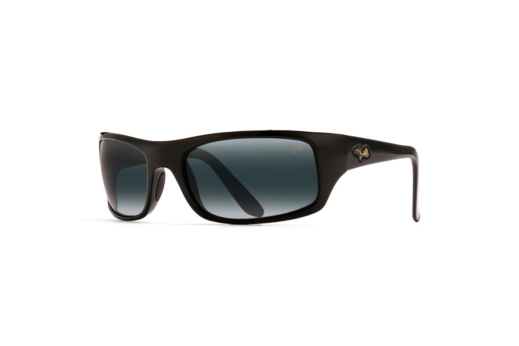 Maui Jim Peahi 202-02 Neutral GreyGloss Black Maui Jim Peahi 202-02 Neutral GreyGloss Black