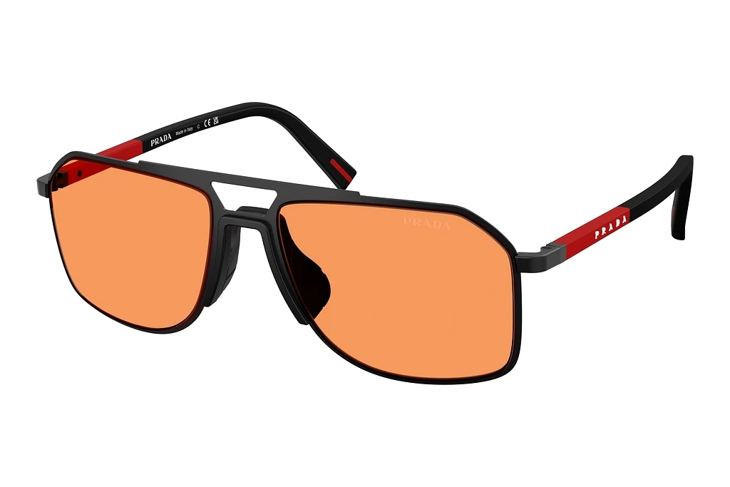 Prada Linea Rossa PS B51S 1BO90U OrangeMatte Black Prada Linea Rossa PS B51S 1BO90U OrangeMatte Black