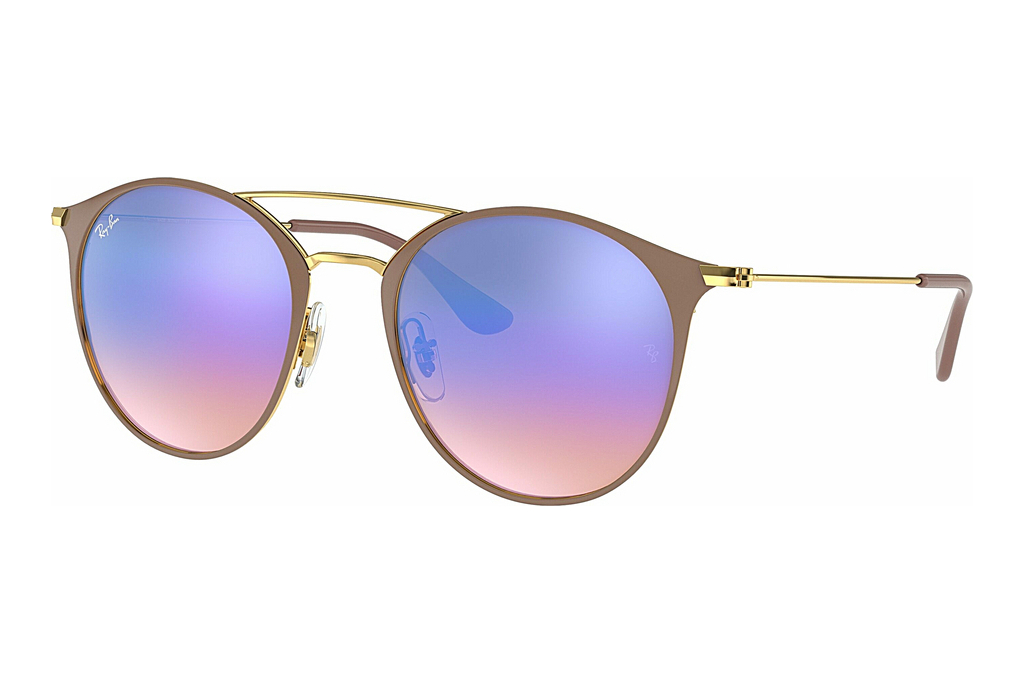 Ray-Ban   RB3546 90118B Blue Gradient FlashBeige On Gold