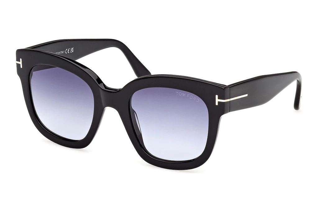 Tom Ford FT0613 01W blau verlaufendGlänzend Schwarz Tom Ford FT0613 01W blau verlaufendGlänzend Schwarz