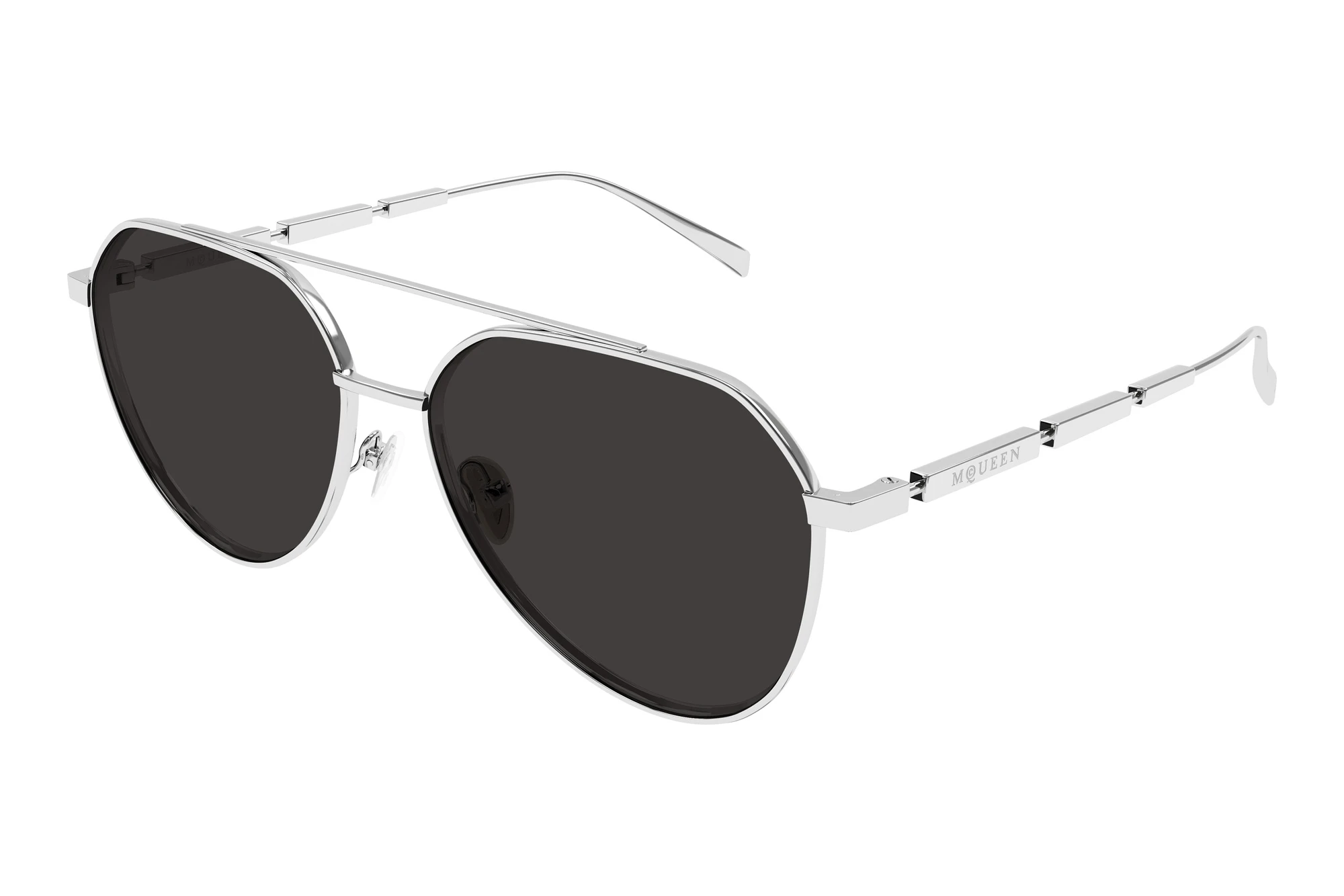 Alexander McQueen AM0478S 001 SILVER Alexander McQueen AM0478S 001 SILVER