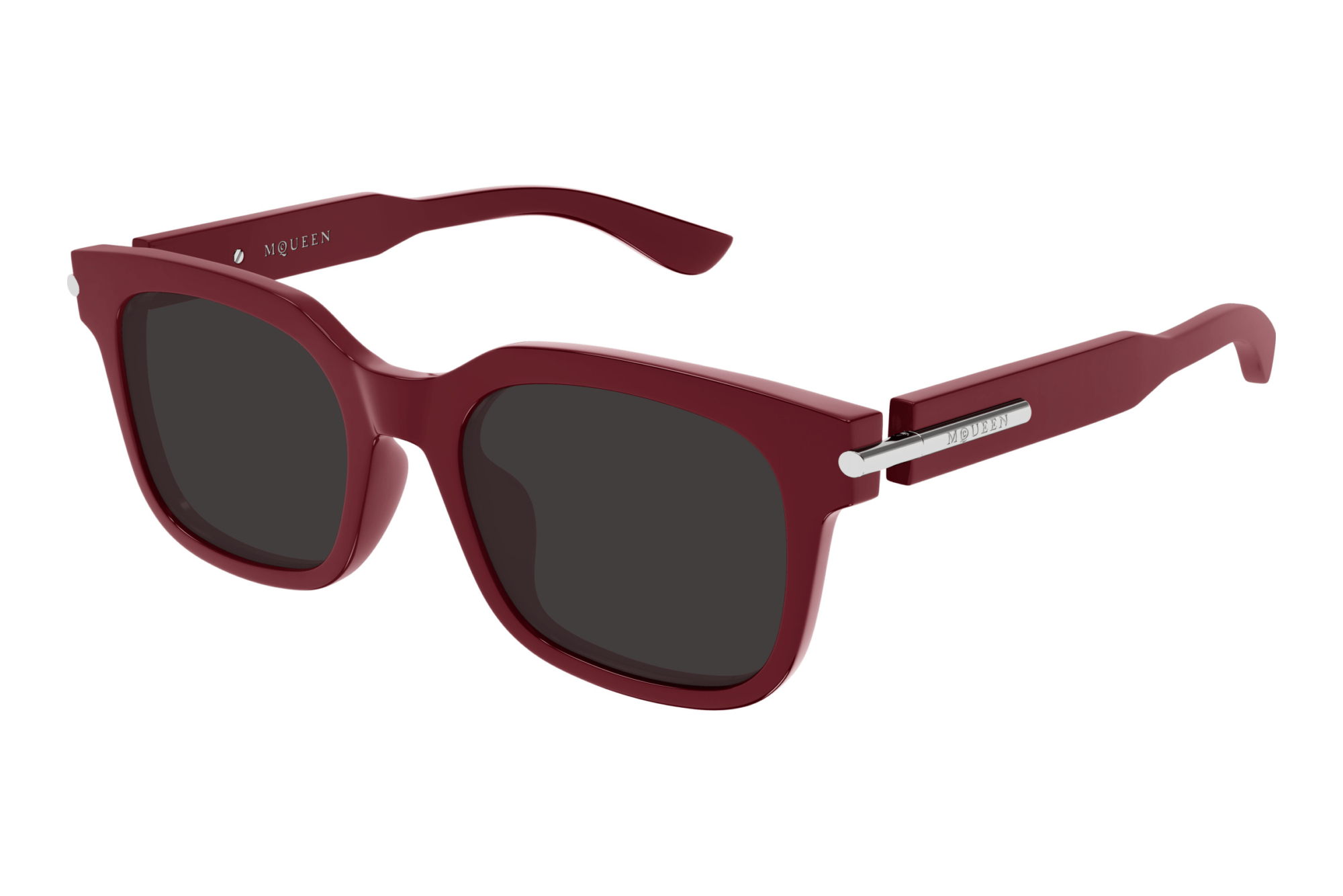 Alexander McQueen AM0496SA 003 BURGUNDY Alexander McQueen AM0496SA 003 BURGUNDY