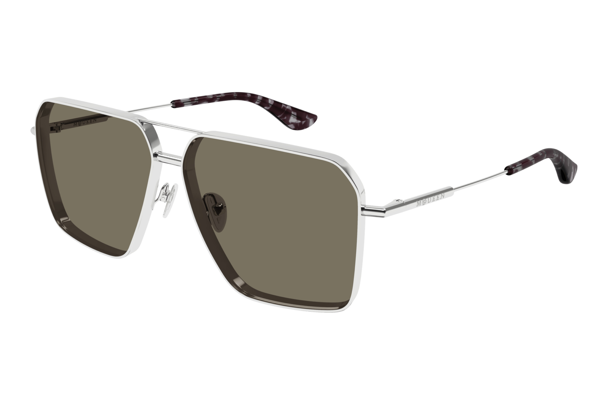 Alexander McQueen AM0500S 002 SILVER Alexander McQueen AM0500S 002 SILVER