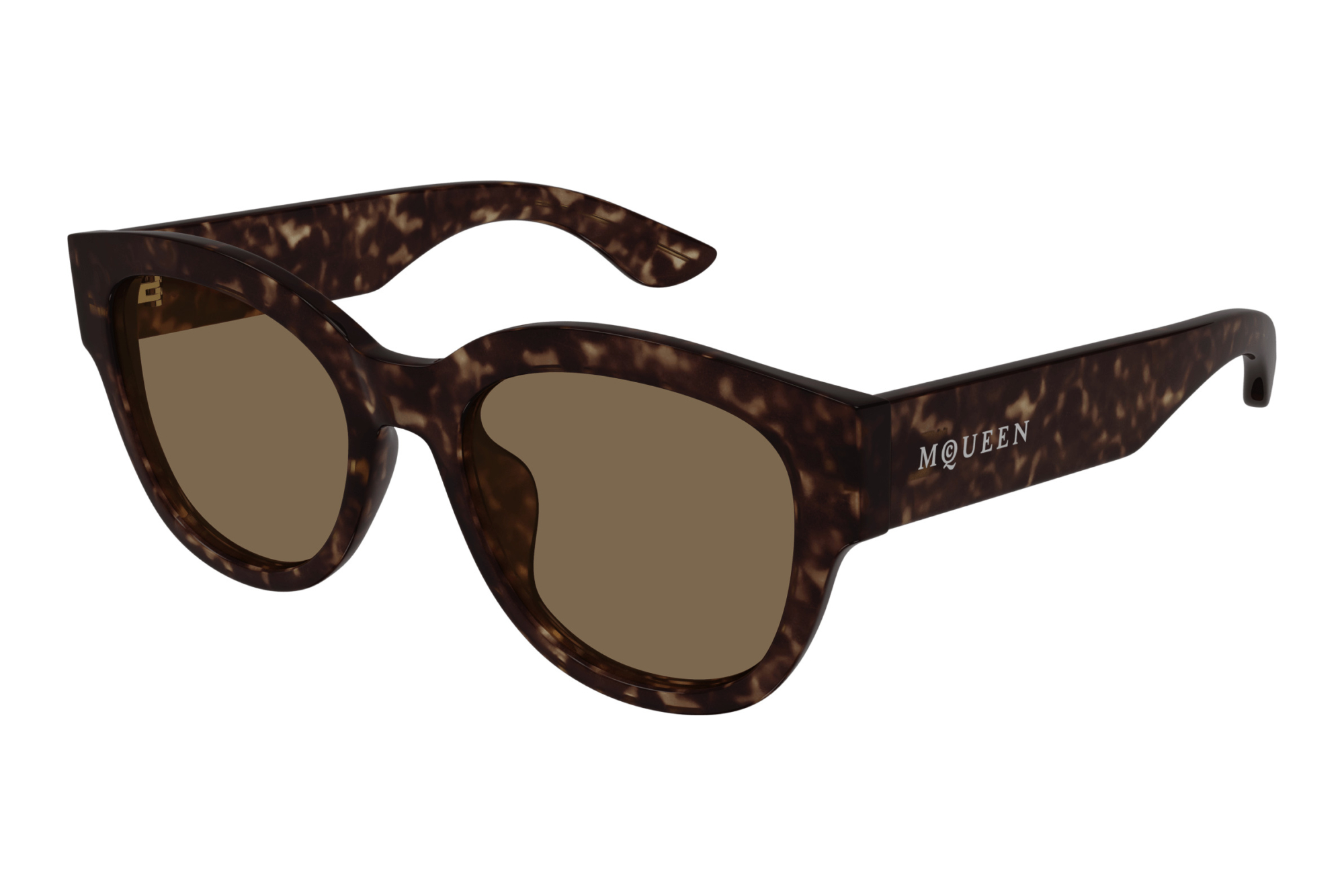 Alexander McQueen AM0509SA 002 HAVANA Alexander McQueen AM0509SA 002 HAVANA