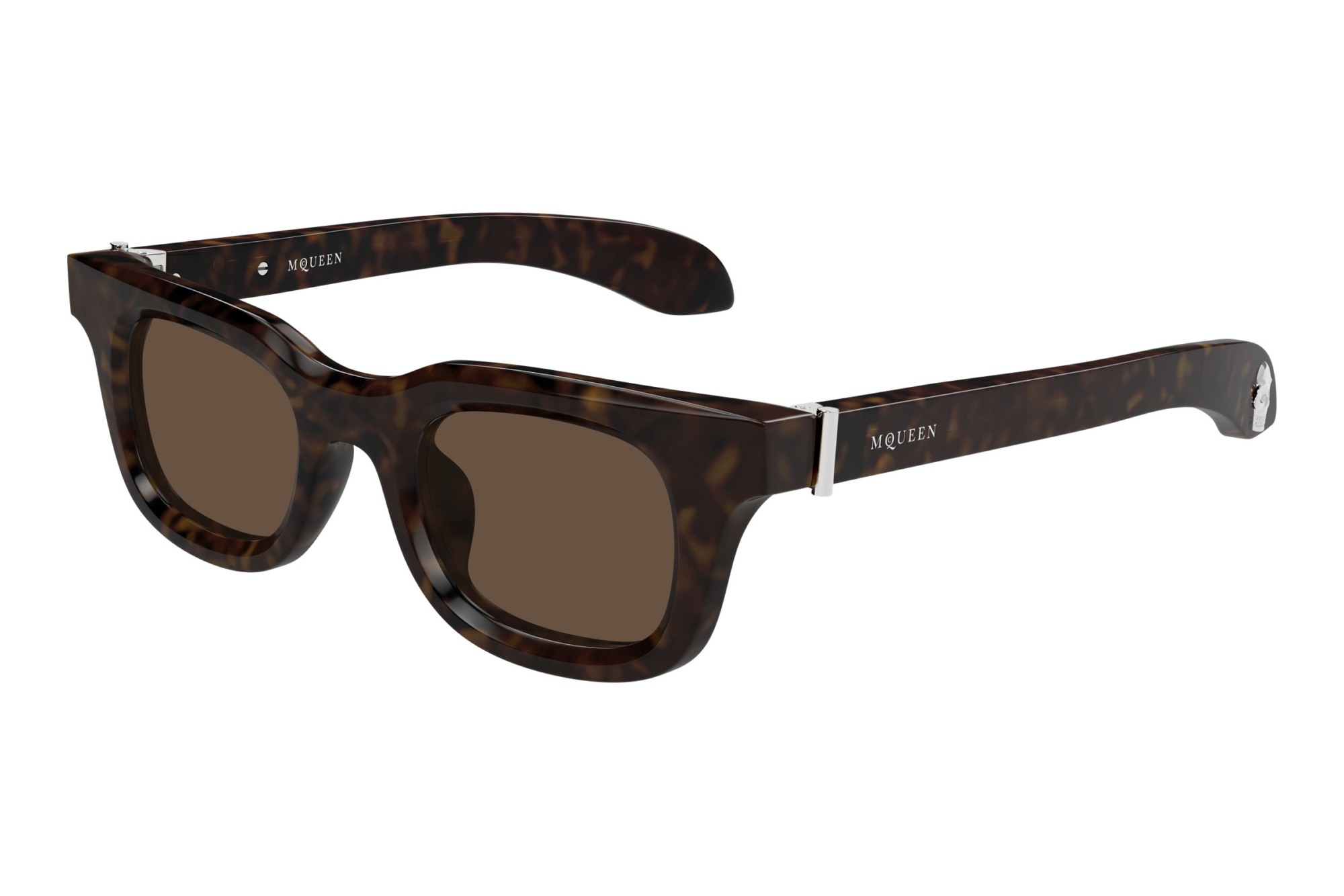Alexander McQueen AM0547S 002 HAVANA Alexander McQueen AM0547S 002 HAVANA
