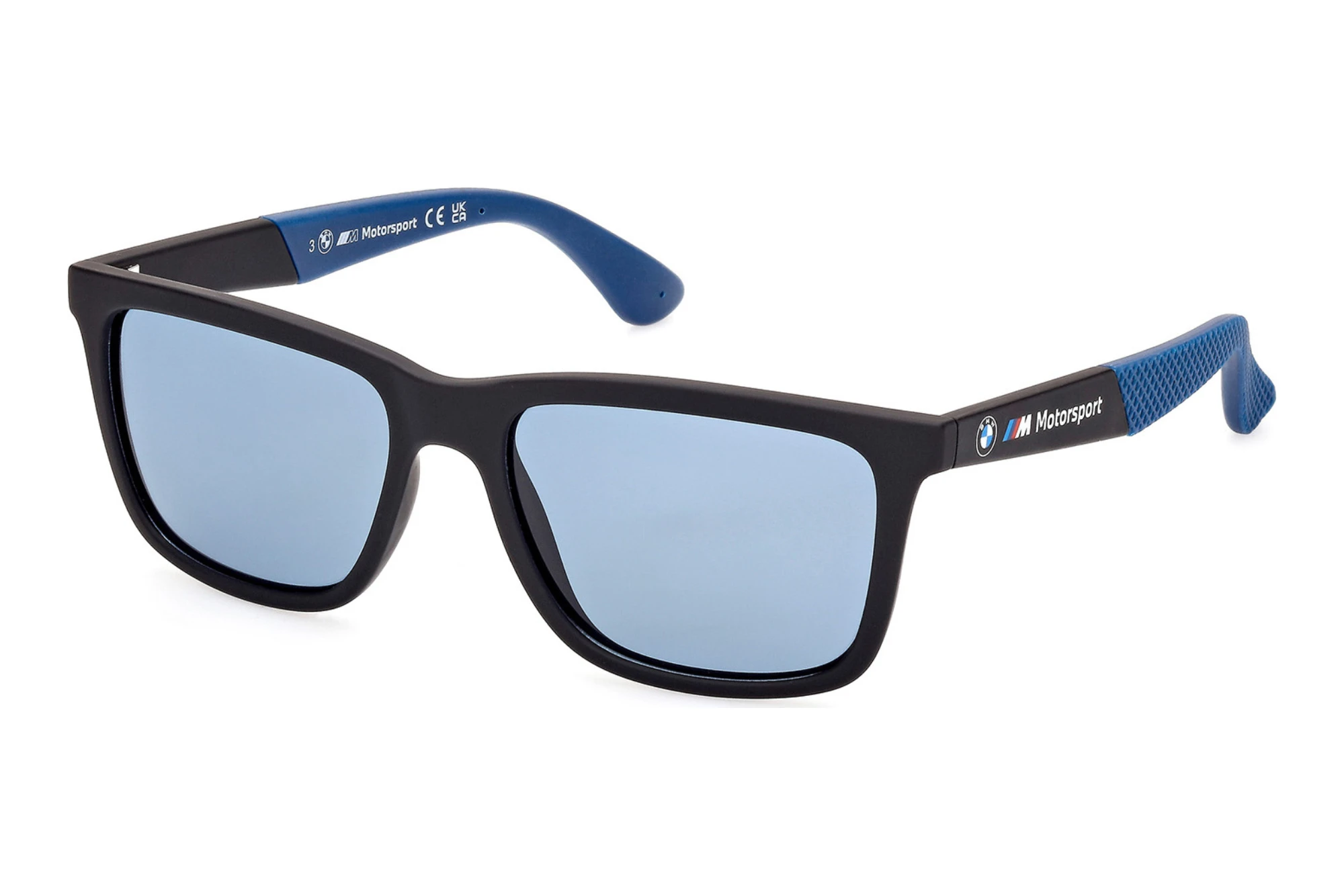 BMW Motorsport BS0031 02M blau polarisierendMatt Schwarz BMW Motorsport BS0031 02M blau polarisierendMatt Schwarz