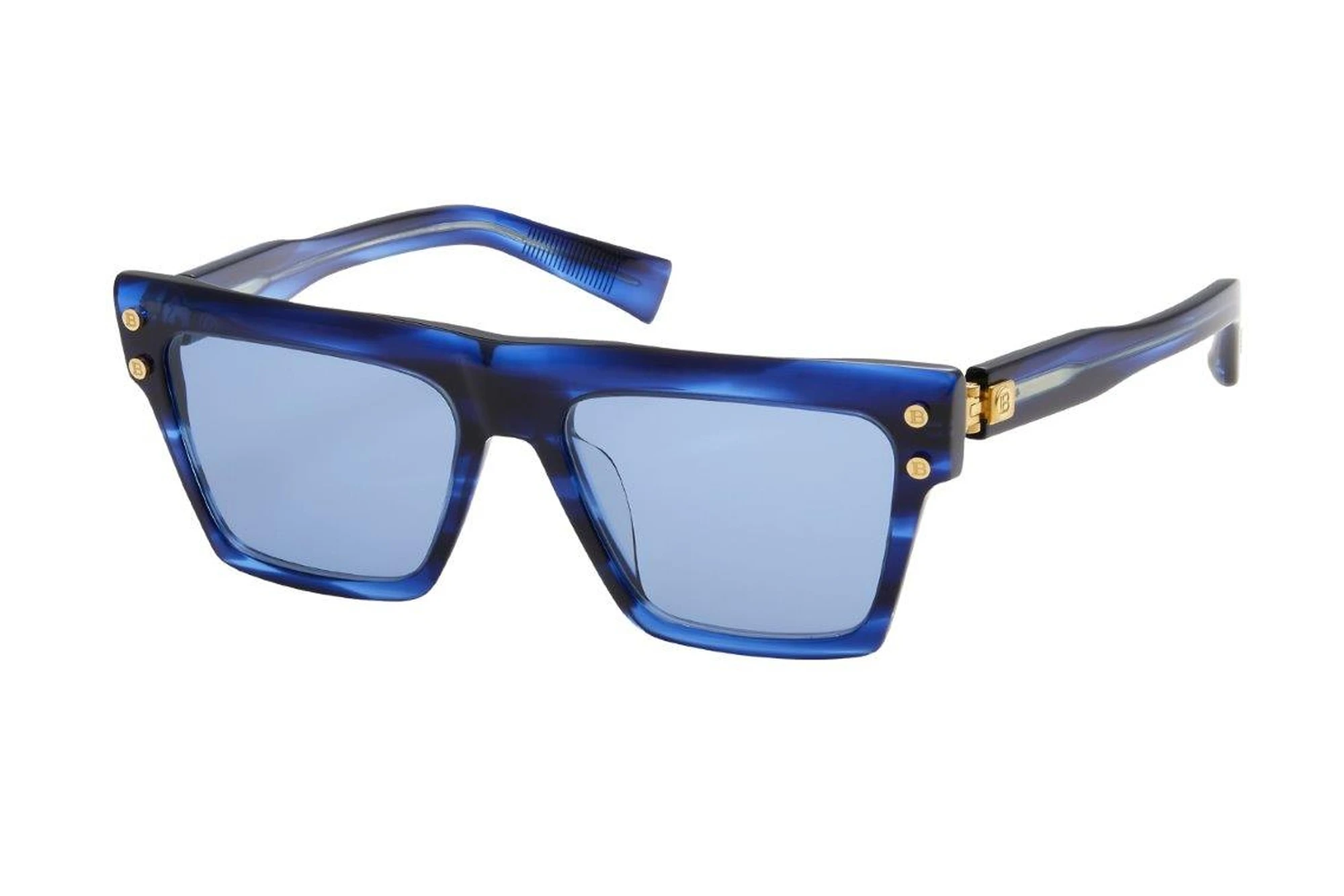 Balmain Paris BPS-121 D Blue - ARBlue Swirl - Gold Balmain Paris BPS-121 D Blue - ARBlue Swirl - Gold
