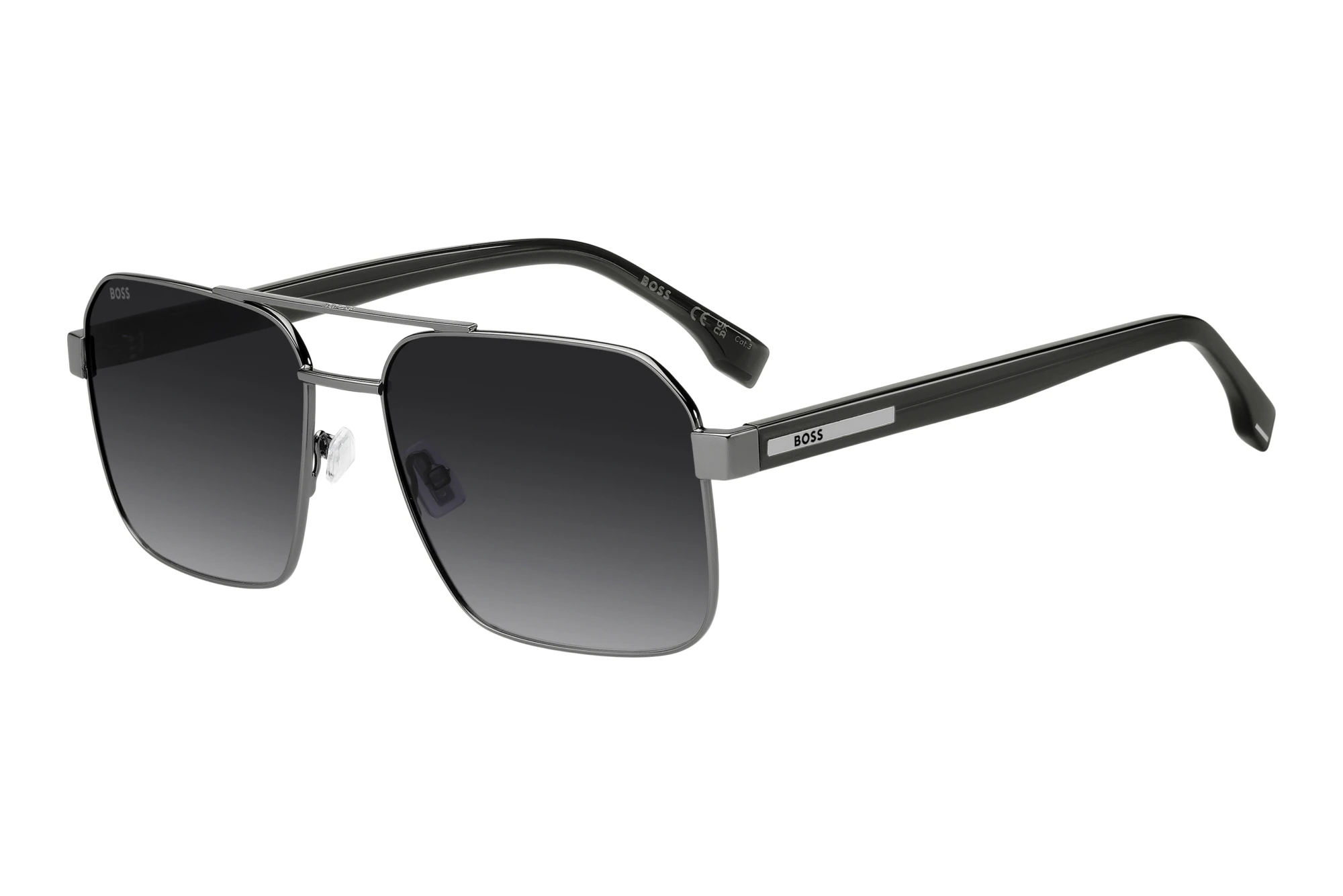 Boss BOSS 1985/S KJ1/9O GREY SHADEDDARK RUTHENIUM Boss BOSS 1985/S KJ1/9O GREY SHADEDDARK RUTHENIUM