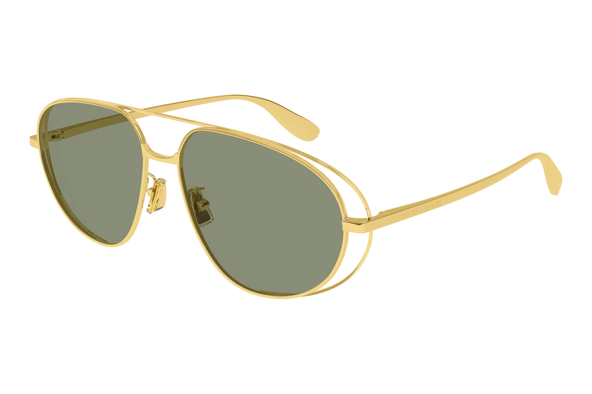 Bottega Veneta BV1344S 001 GOLD Bottega Veneta BV1344S 001 GOLD