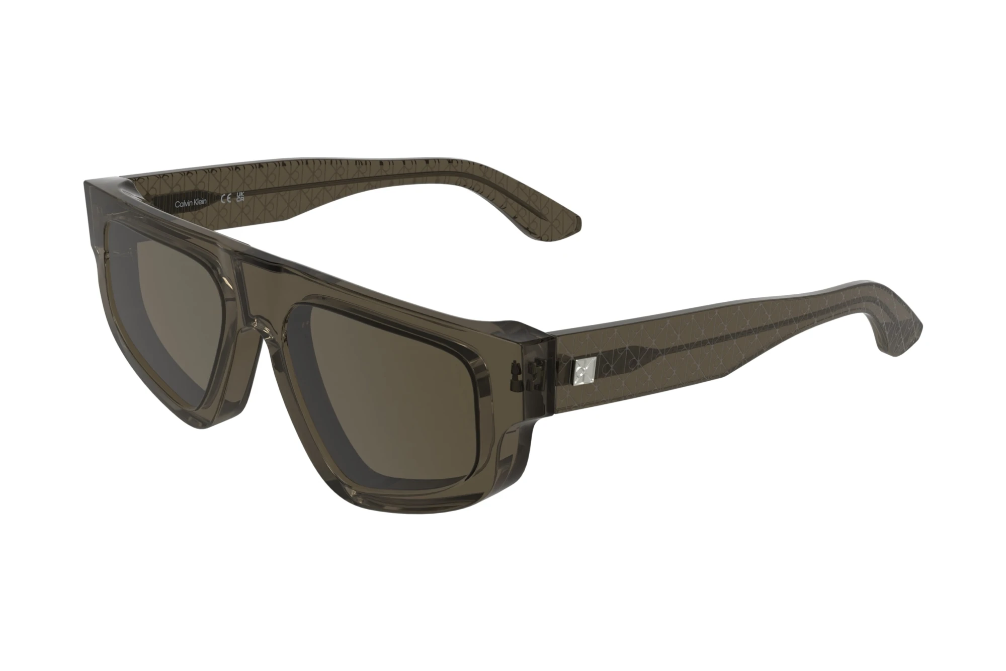 Calvin Klein CK25539S 200 _CK25539STRANSPARENT BROWN Calvin Klein CK25539S 200 _CK25539STRANSPARENT BROWN