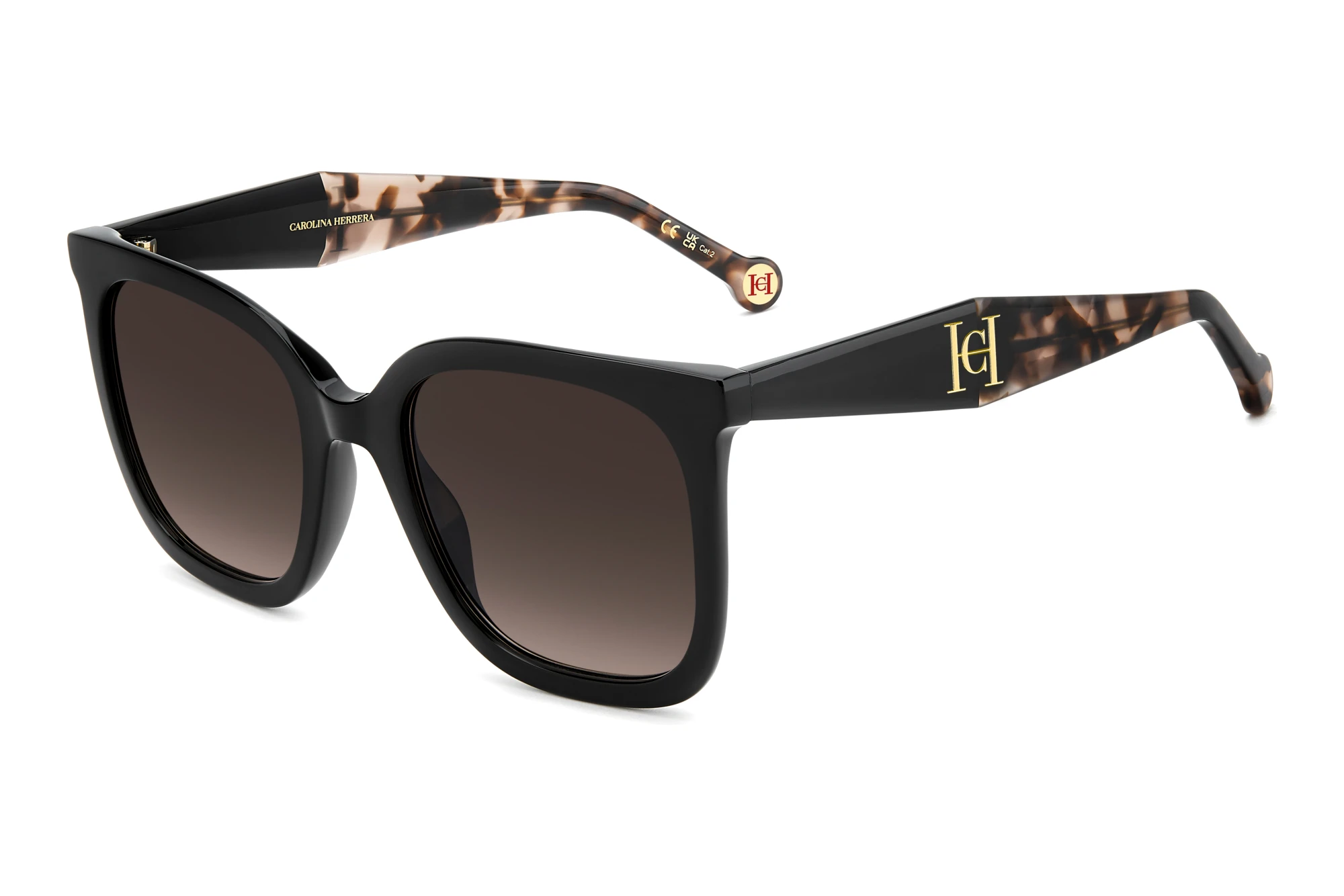 Carolina Herrera HER 0375/G/S 807/HA BROWN SHADEDBLACK Carolina Herrera HER 0375/G/S 807/HA BROWN SHADEDBLACK