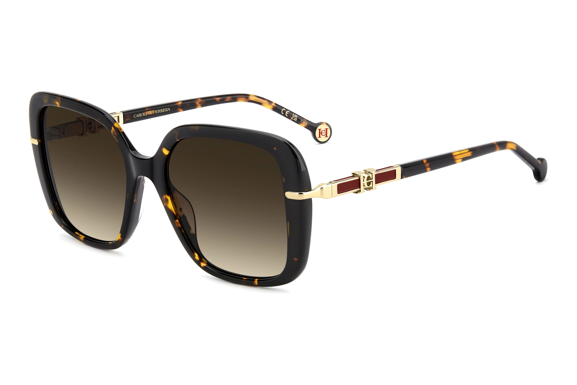 Carolina Herrera HER 0380/G/S 086/HA BROWN SHADEDHAVANA Carolina Herrera HER 0380/G/S 086/HA BROWN SHADEDHAVANA
