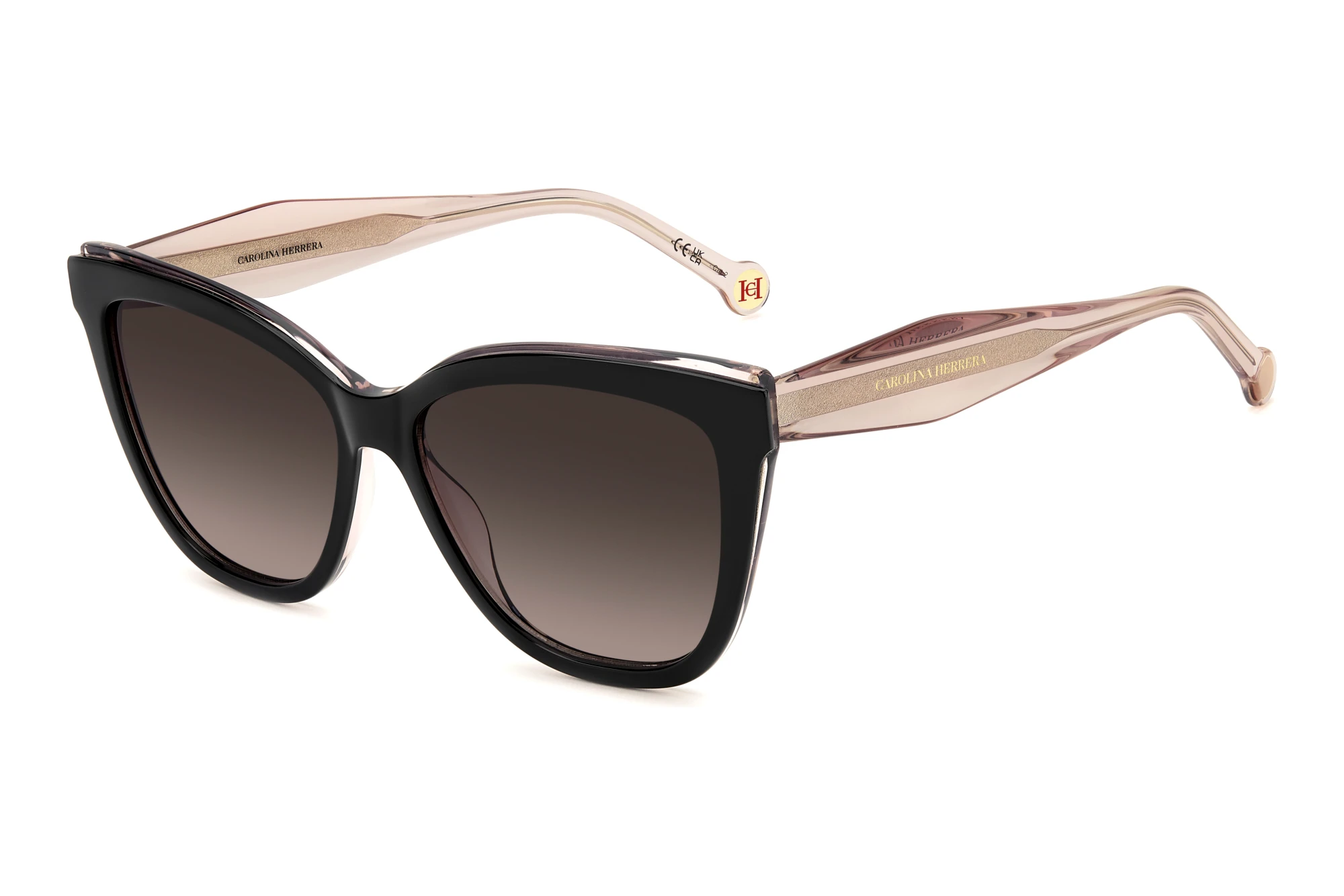 Carolina Herrera HER 0402/S KDX/HA BROWN SHADEDBLACK NUDE Carolina Herrera HER 0402/S KDX/HA BROWN SHADEDBLACK NUDE