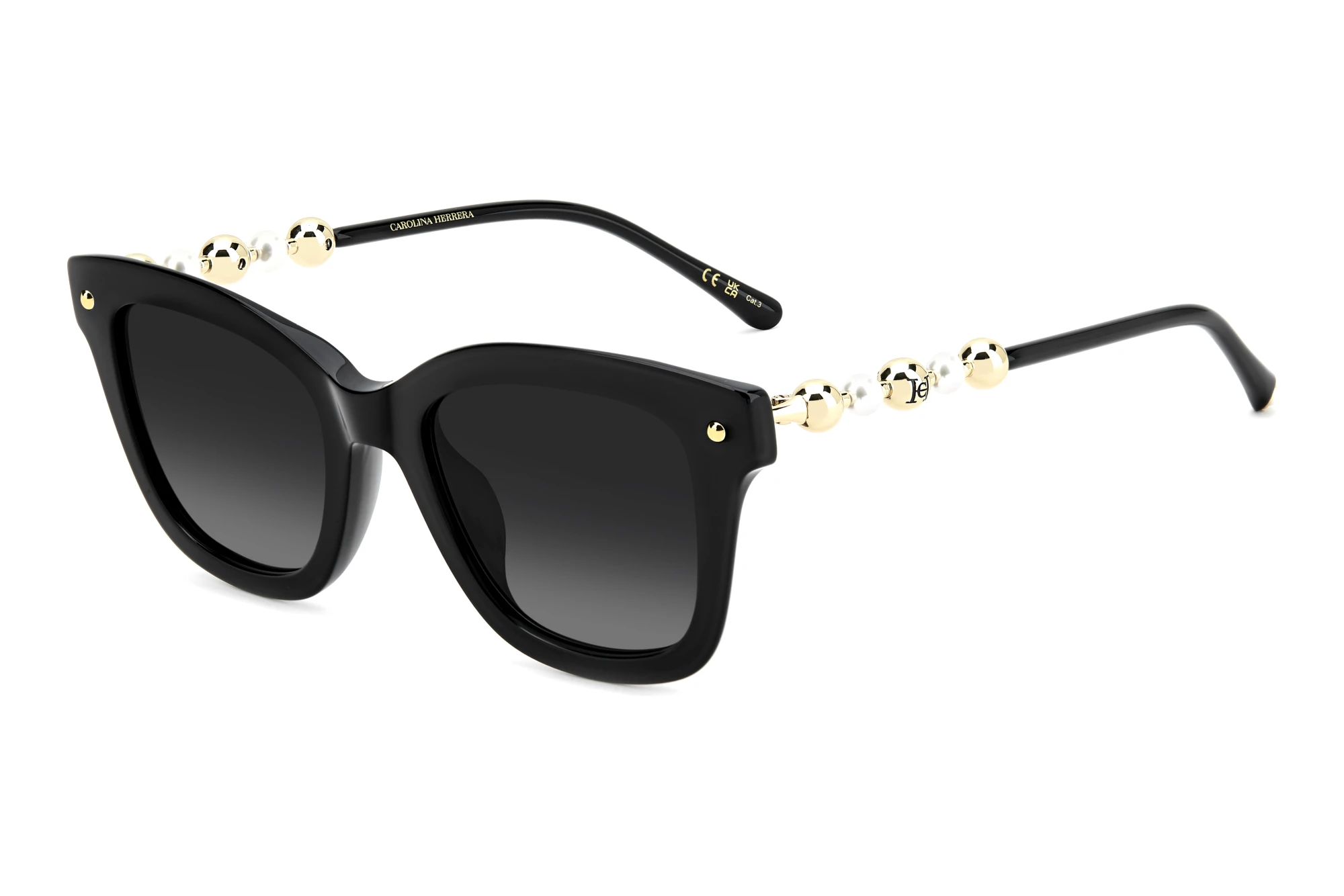Carolina Herrera HER 0407/G/S 807/9O GREY SHADEDBLACK Carolina Herrera HER 0407/G/S 807/9O GREY SHADEDBLACK