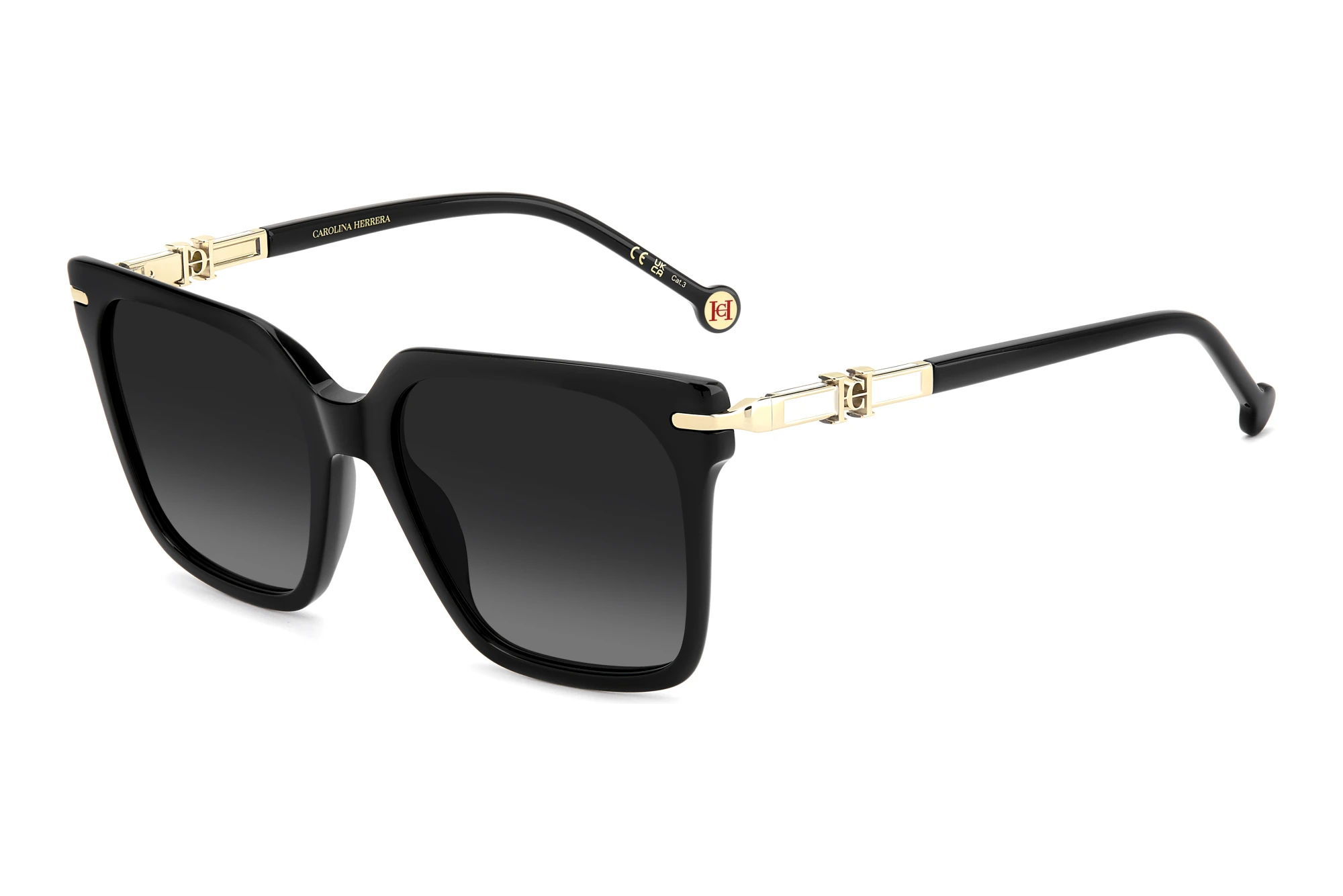 Carolina Herrera HER 0421/S 807/9O GREY SHADEDBLACK Carolina Herrera HER 0421/S 807/9O GREY SHADEDBLACK