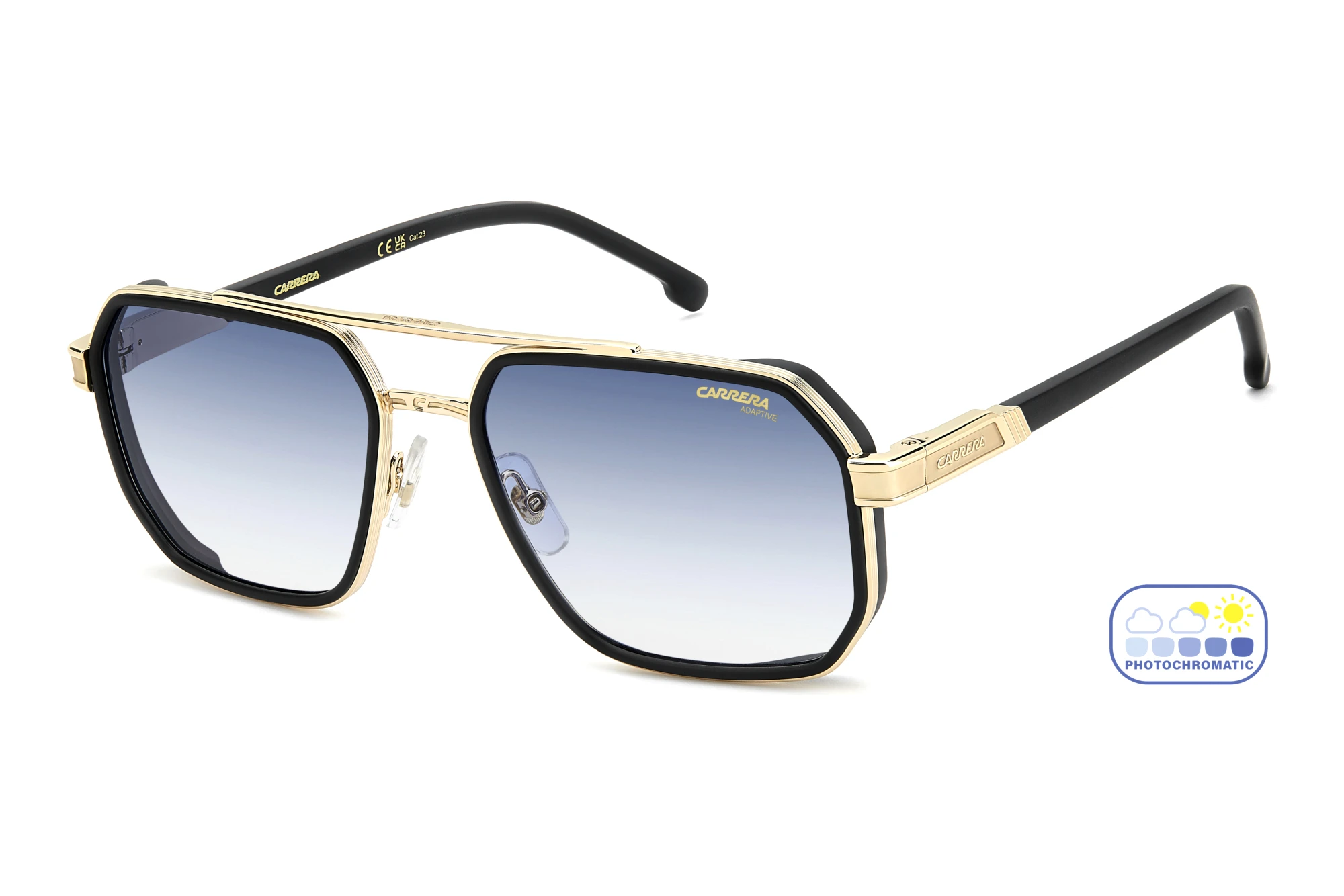 Carrera CARRERA 1069/S 003/7Q BLUE SHADED PHOTOCHROMATIC ANTIREFLEXMATTE BLACK Carrera CARRERA 1069/S 003/7Q BLUE SHADED PHOTOCHROMATIC ANTIREFLEXMATTE BLACK