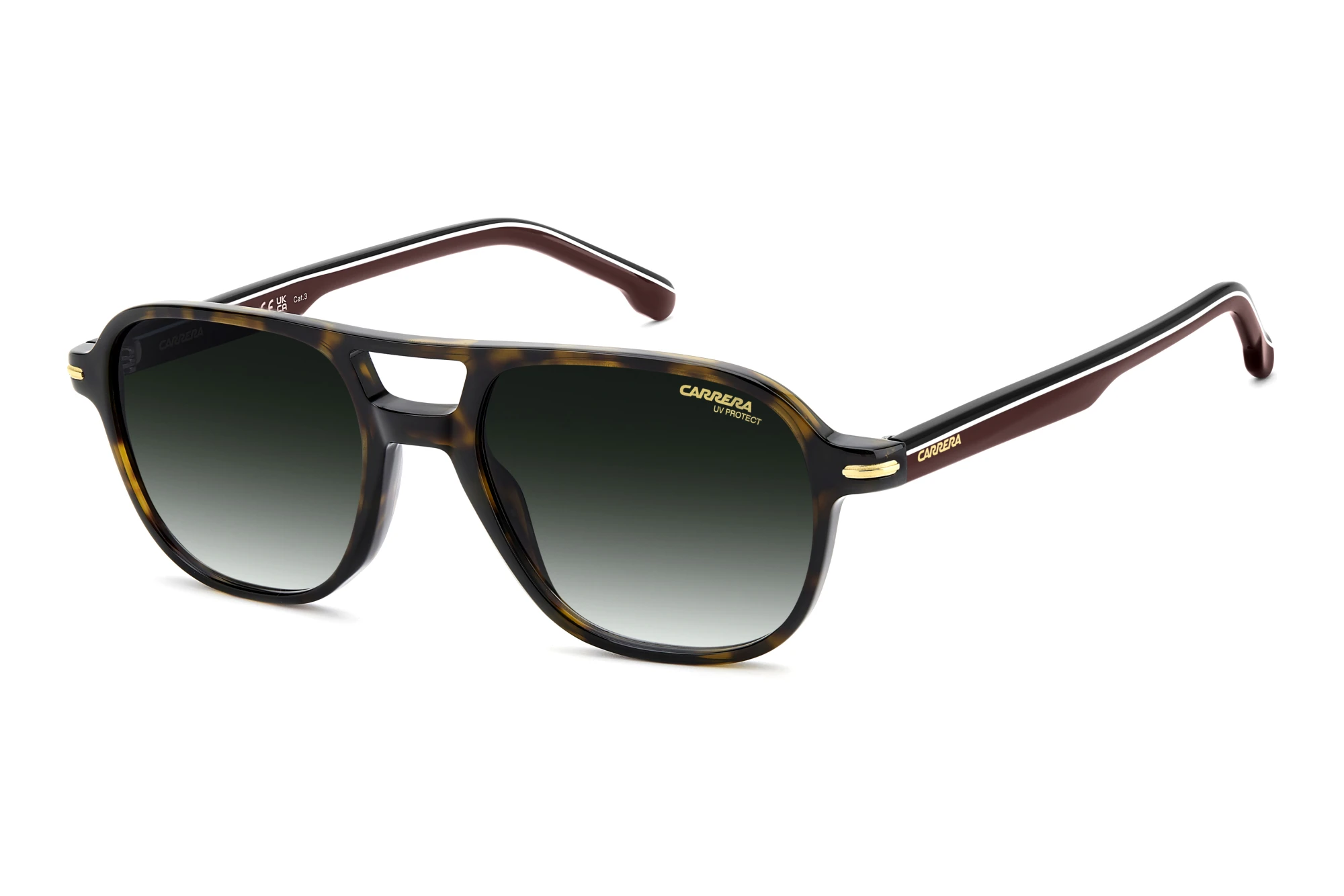 Carrera CARRERA 392/S 086/9K GREEN SHADEDHAVANA Carrera CARRERA 392/S 086/9K GREEN SHADEDHAVANA