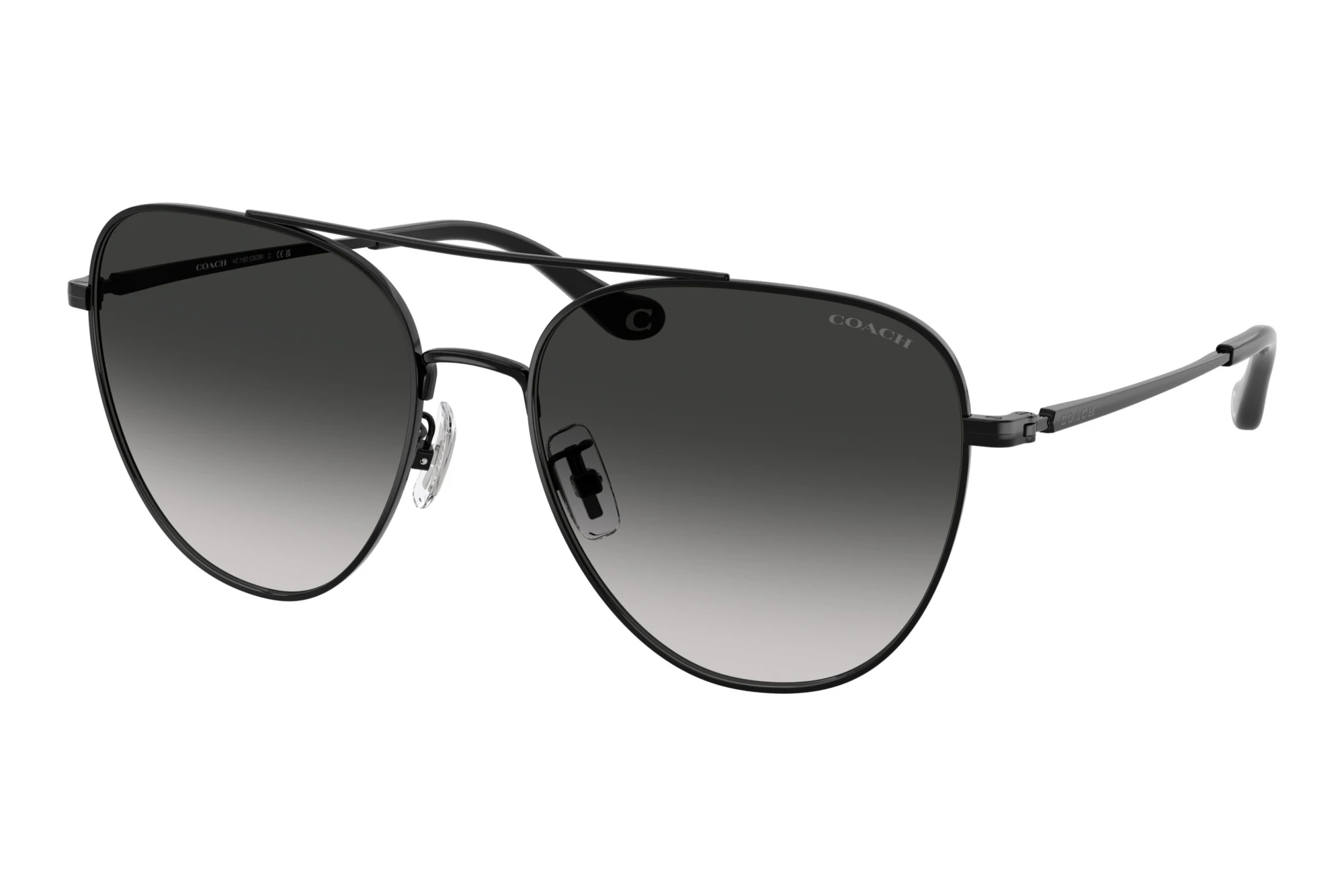 Coach HC7182 93443C Grey GradientShiny Black Coach HC7182 93443C Grey GradientShiny Black