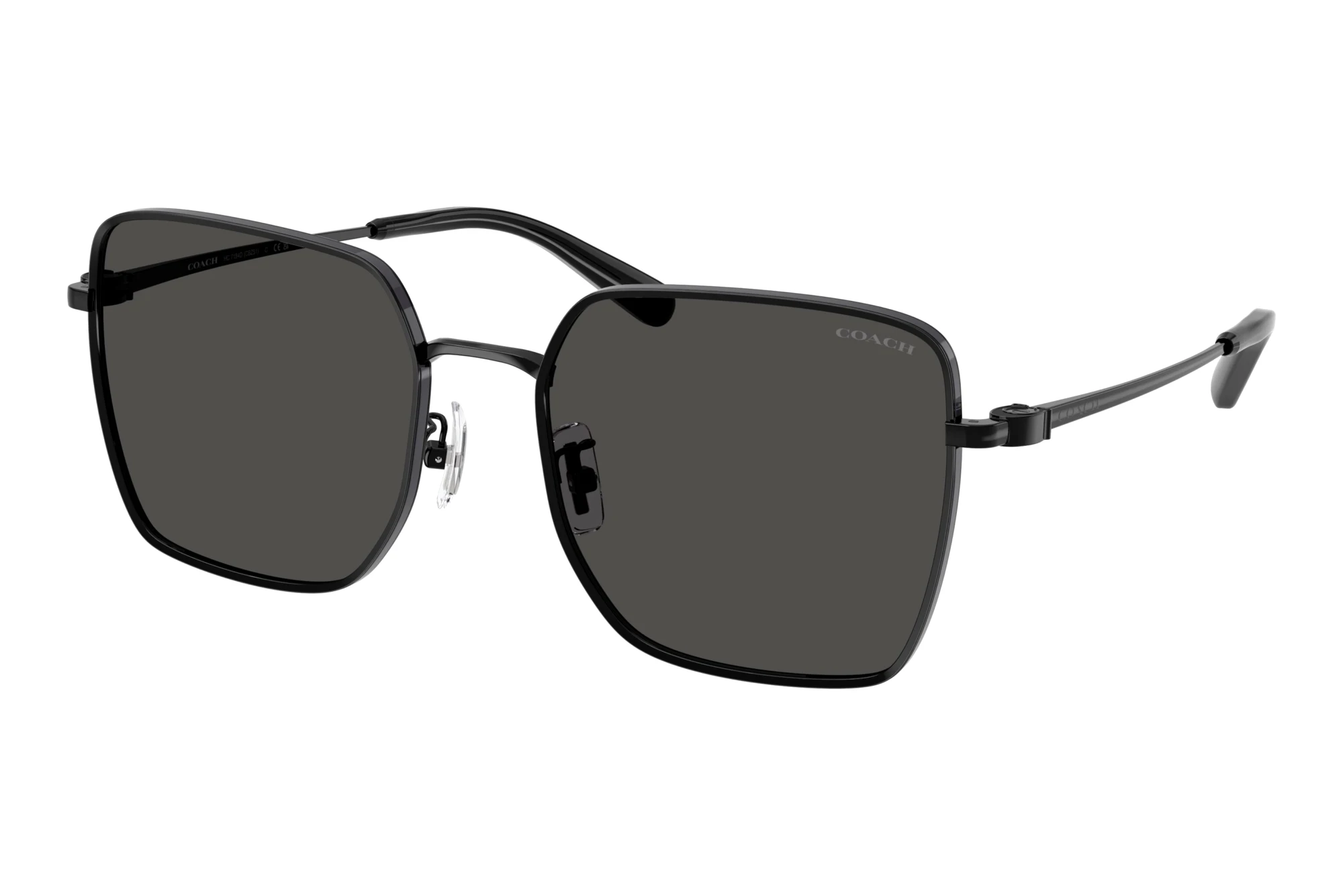 Coach HC7184D 934487 Grey SolidShiny Black/Dark Grey Coach HC7184D 934487 Grey SolidShiny Black/Dark Grey