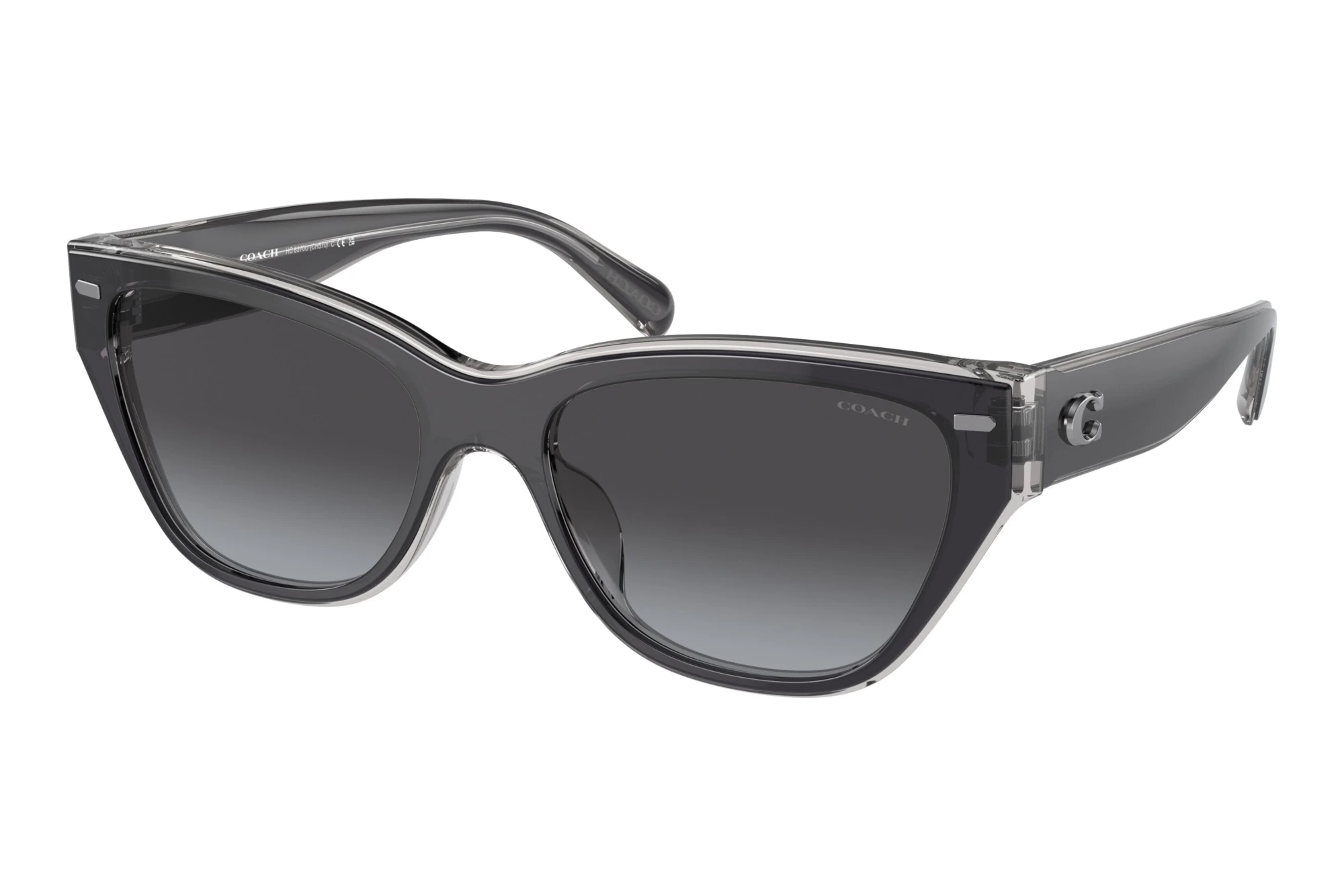 Coach HC8370U 57458G Grey GradientBlack/Transparent Grey Coach HC8370U 57458G Grey GradientBlack/Transparent Grey