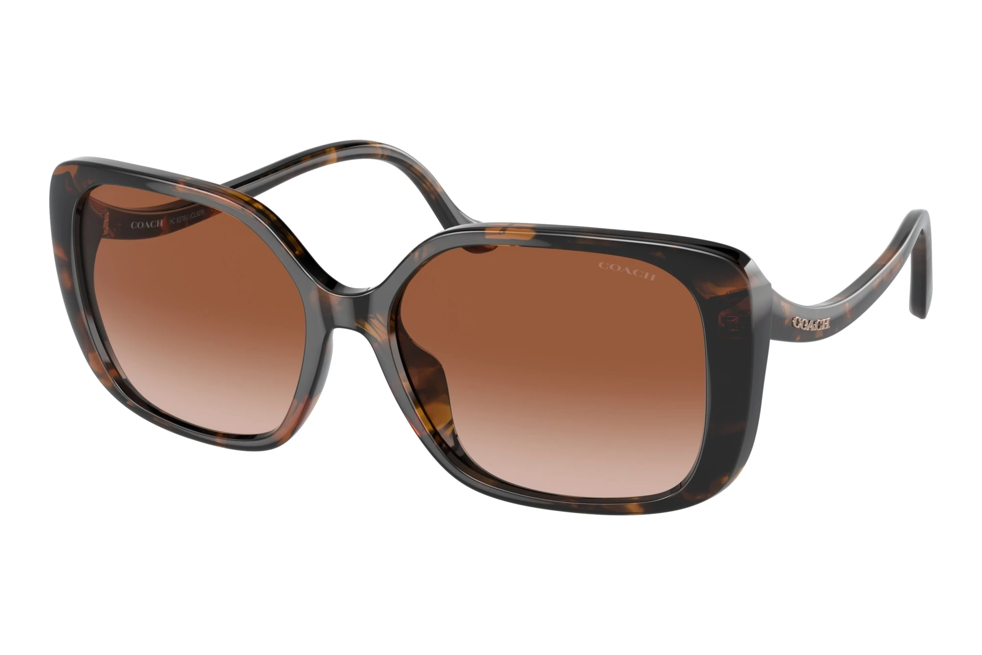 Coach HC8376U 512013 Brown Peach GradientDark Tortoise Coach HC8376U 512013 Brown Peach GradientDark Tortoise