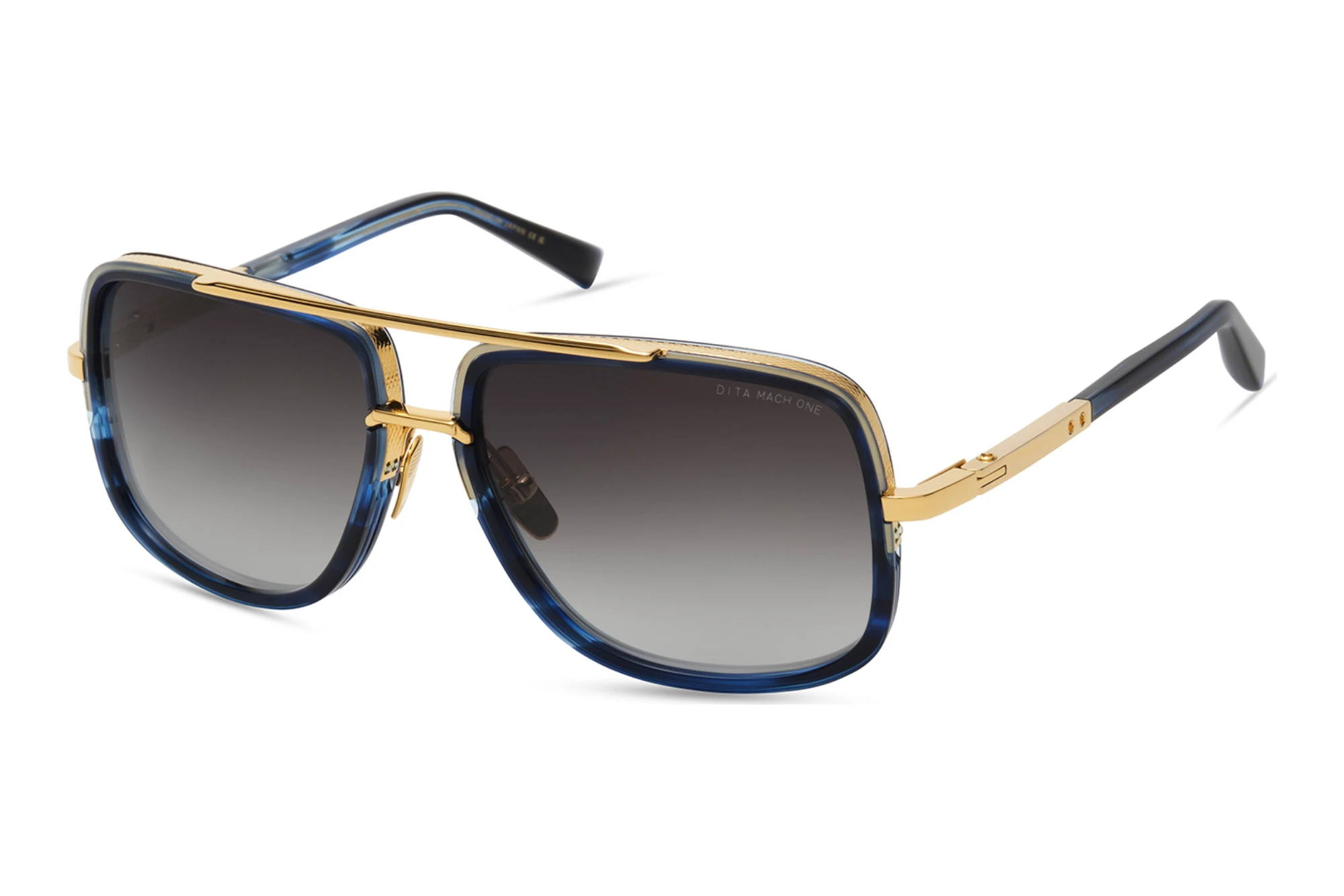 DITA DRX-2030 X GREY TO CLEAR GRADIENTYELLOW GOLD - BLUE SWIRL DITA DRX-2030 X GREY TO CLEAR GRADIENTYELLOW GOLD - BLUE SWIRL