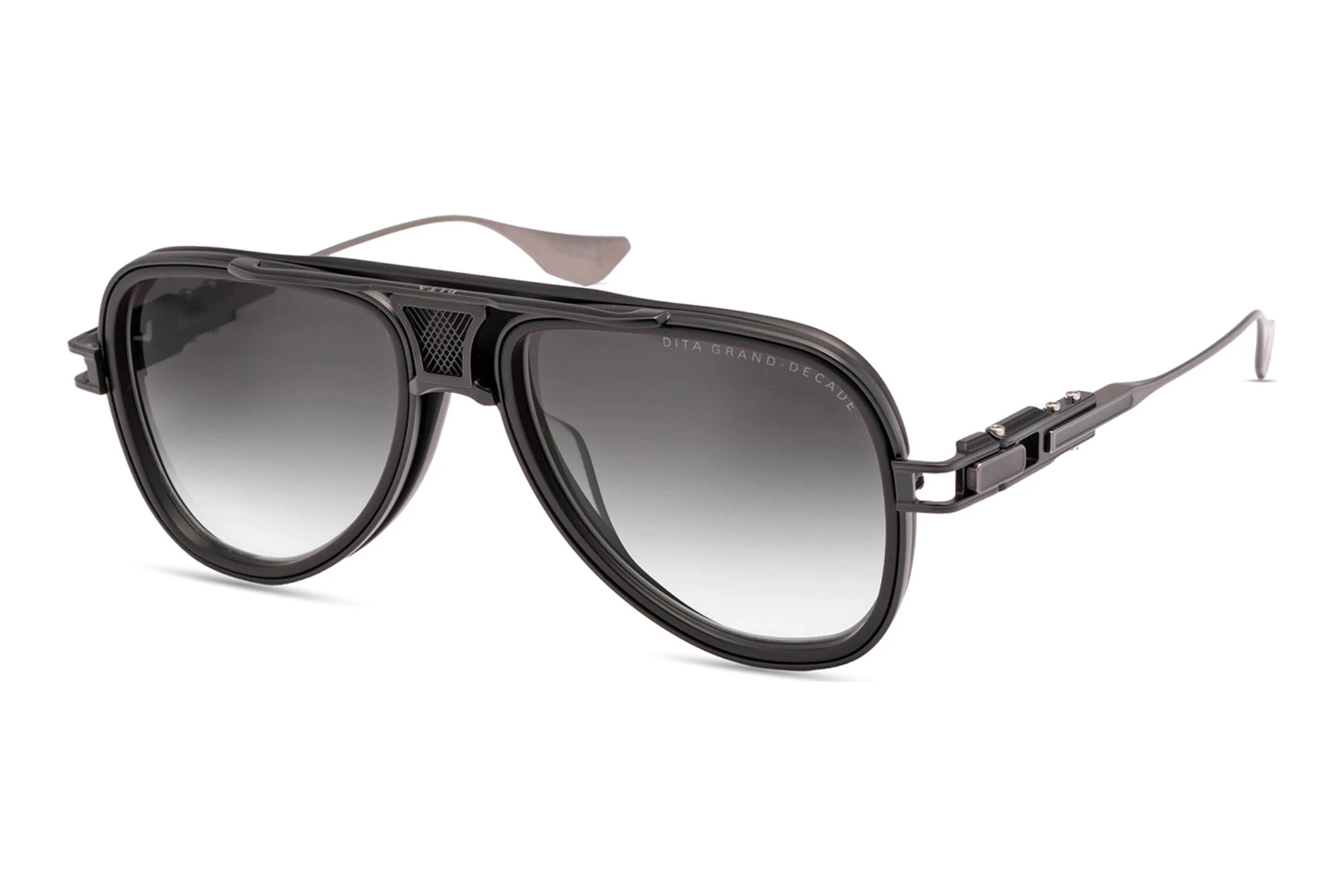 DITA DTS-460 02A DARK GREY TO CLEAR GRADIENTMATTE BLACK - BLACK IRON DITA DTS-460 02A DARK GREY TO CLEAR GRADIENTMATTE BLACK - BLACK IRON