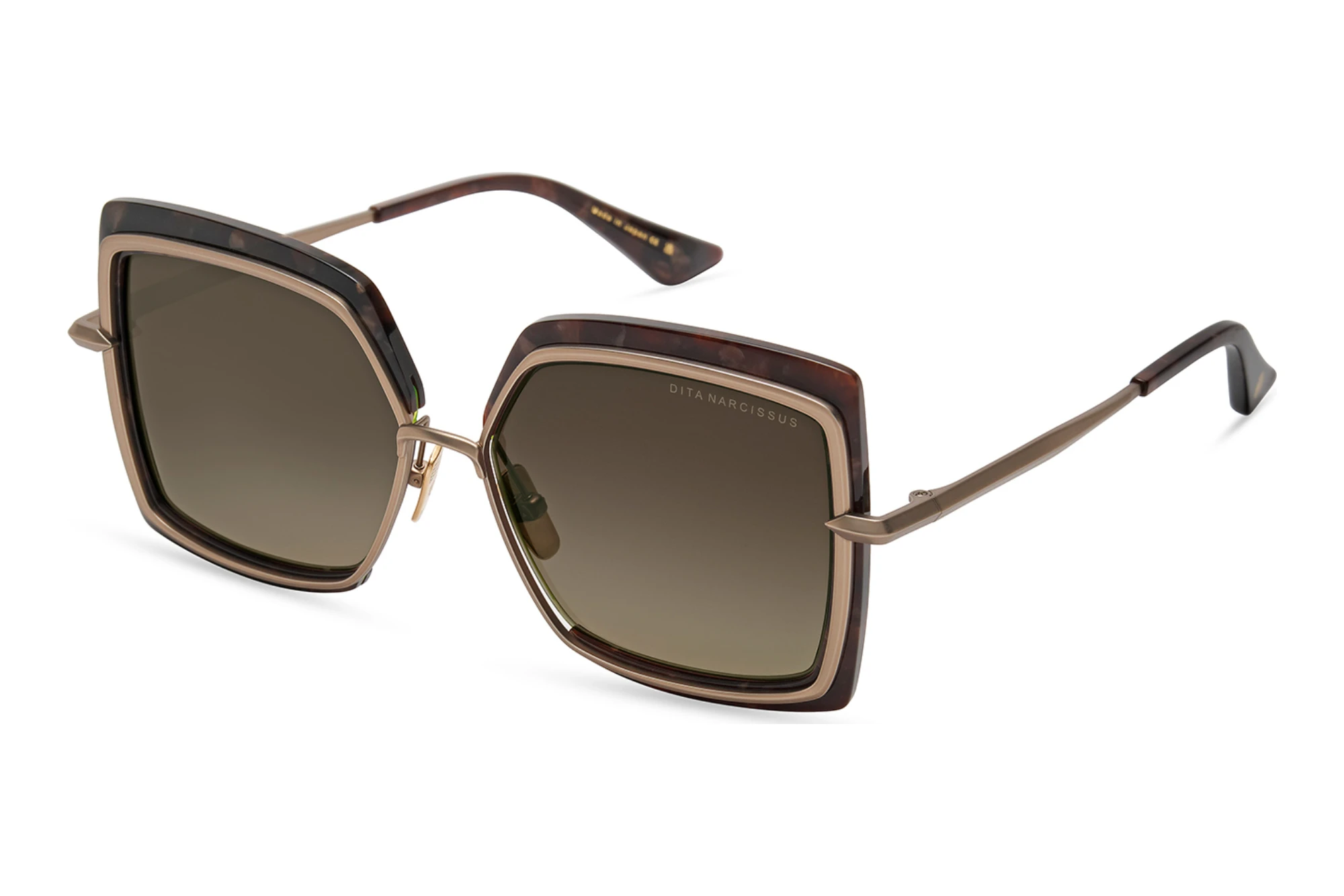 DITA DTS-503 06 WOODLAND BROWN TO CLEAR GRADIENTDESERT ABALONE - CHAMPAGNE DITA DTS-503 06 WOODLAND BROWN TO CLEAR GRADIENTDESERT ABALONE - CHAMPAGNE