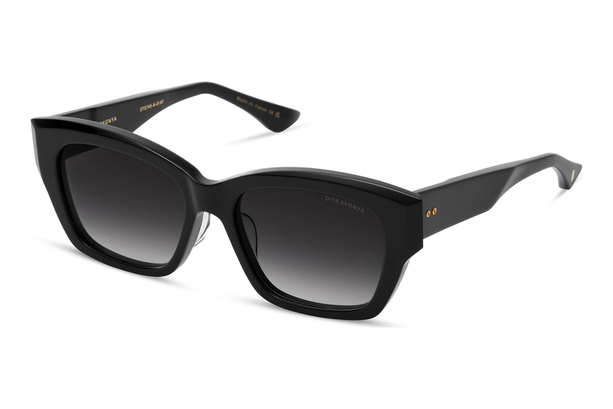 DITA DTS-745 01A-Asian-Fit GREY TO CLEAR GRADIENTBLACK - YELLOW GOLD DITA DTS-745 01A-Asian-Fit GREY TO CLEAR GRADIENTBLACK - YELLOW GOLD