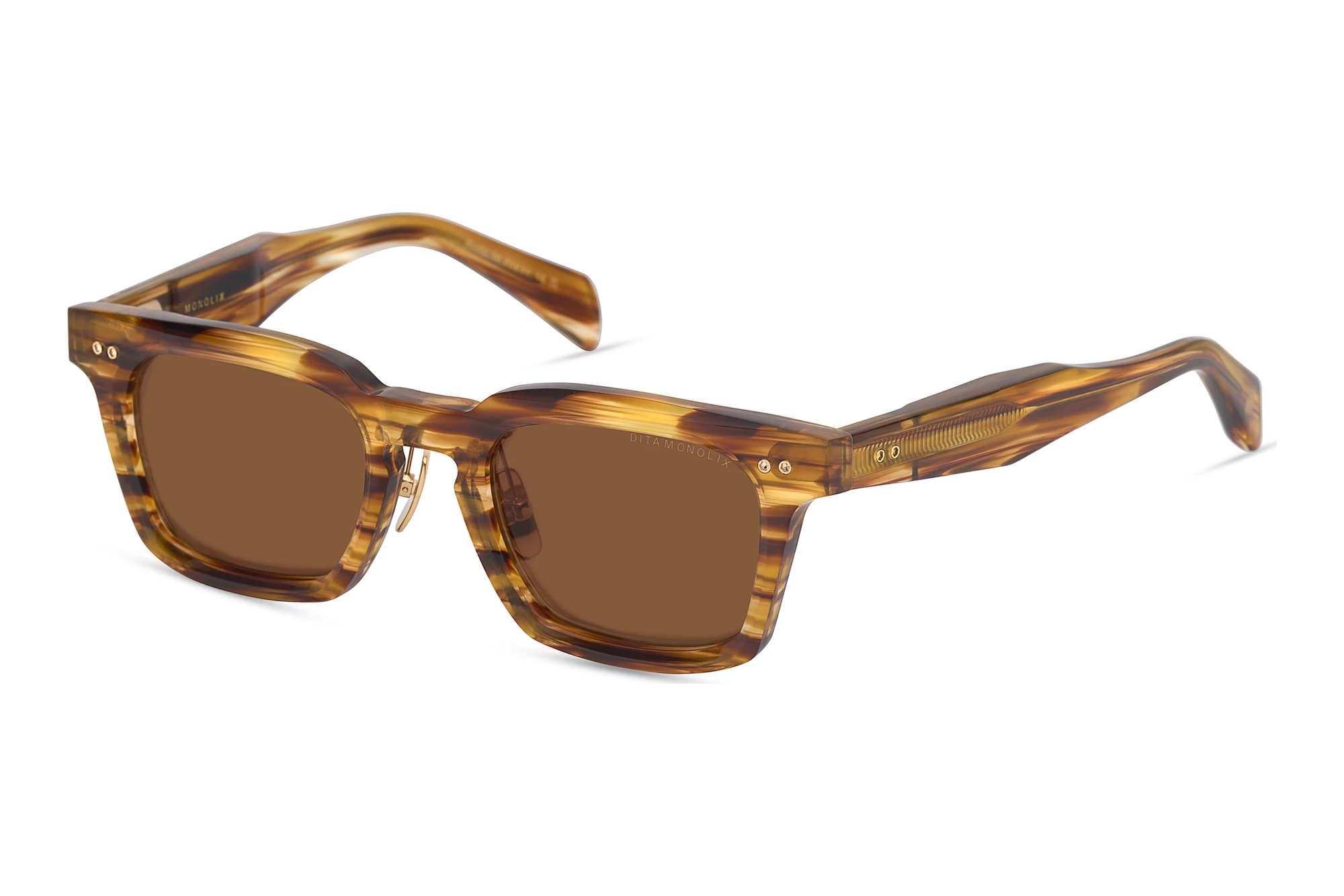 DITA DTS-750 03A-Asian-Fit DARK BROWNBROWN HAZEL DITA DTS-750 03A-Asian-Fit DARK BROWNBROWN HAZEL