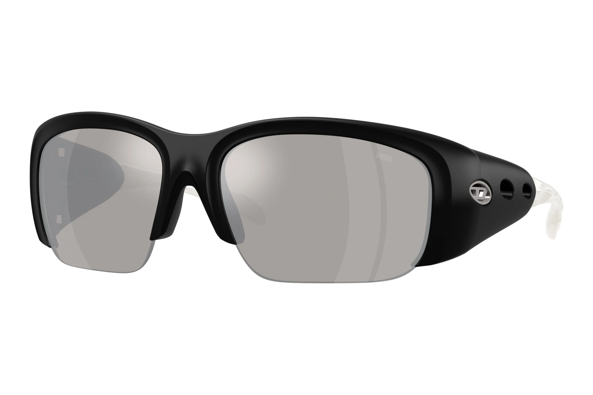 Diesel DL3016U 20026G Light Grey Mirror SilverCrystal/Black Diesel DL3016U 20026G Light Grey Mirror SilverCrystal/Black