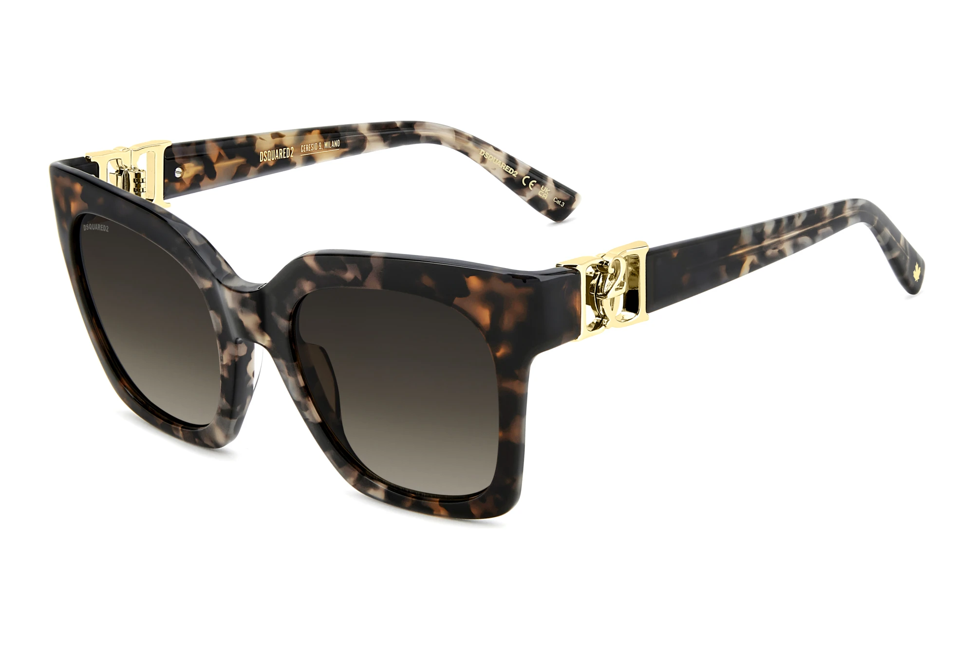 Dsquared2 D2 0207/S 086/HA BROWN SHADEDHAVANA Dsquared2 D2 0207/S 086/HA BROWN SHADEDHAVANA