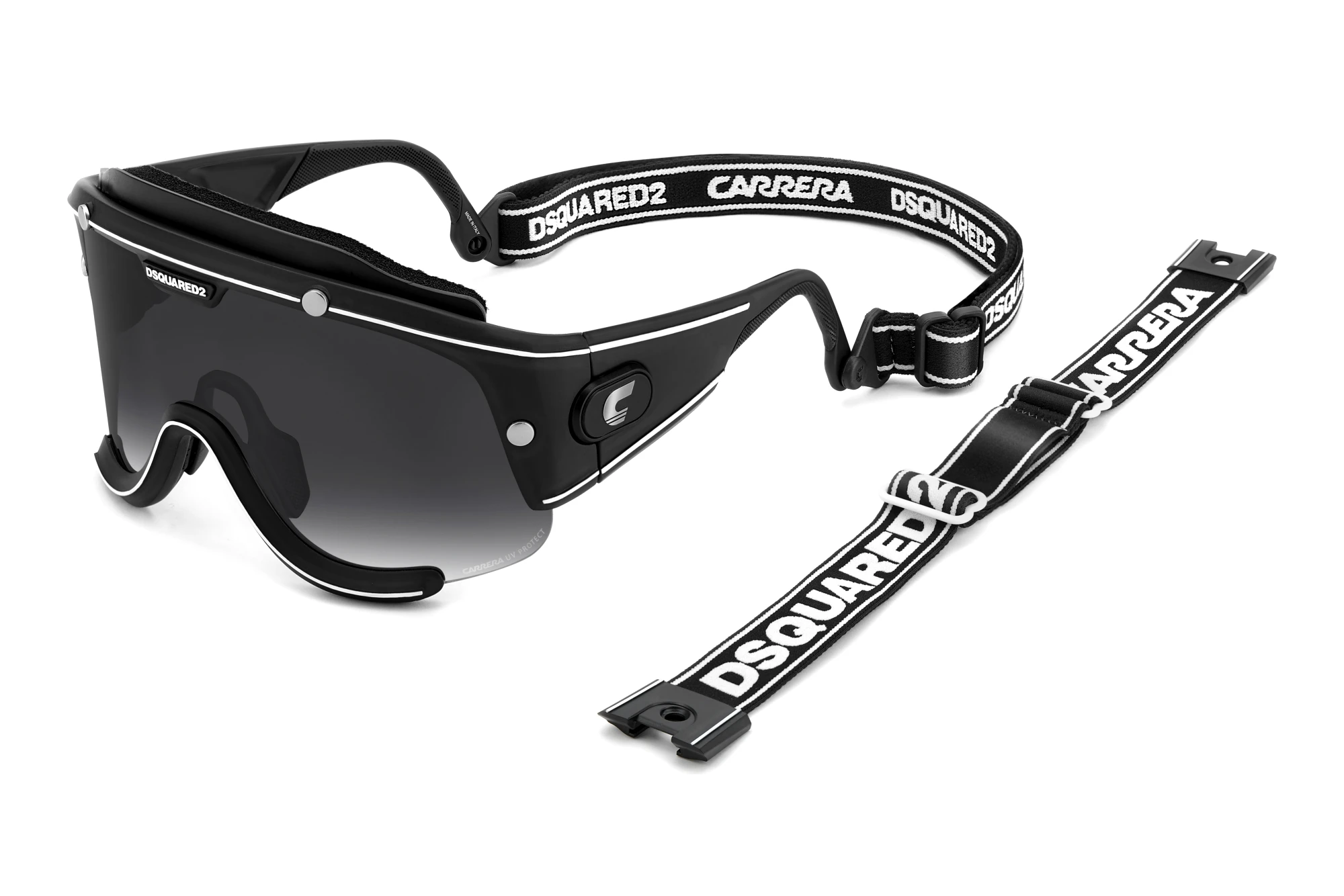 Dsquared2 D2SPEED 003/9O GREY SHADEDMATTE BLACK Dsquared2 D2SPEED 003/9O GREY SHADEDMATTE BLACK