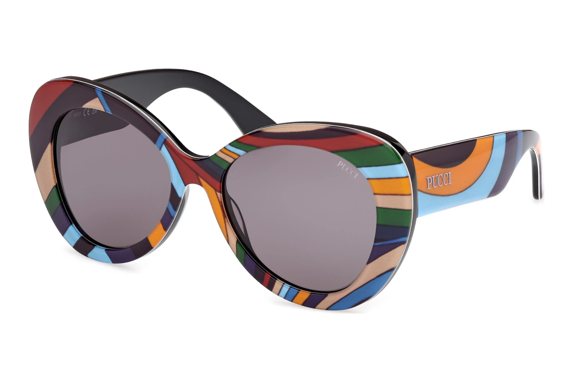 Emilio Pucci EP0232 99A grauSchwarz/Muster Emilio Pucci EP0232 99A grauSchwarz/Muster