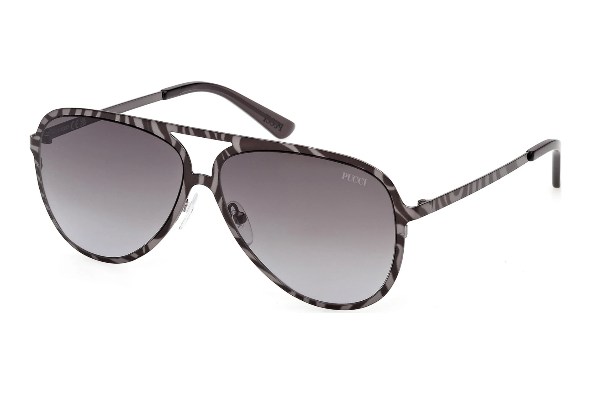 Emilio Pucci EP0247 05B grau verlaufendSchwarz/Muster Emilio Pucci EP0247 05B grau verlaufendSchwarz/Muster