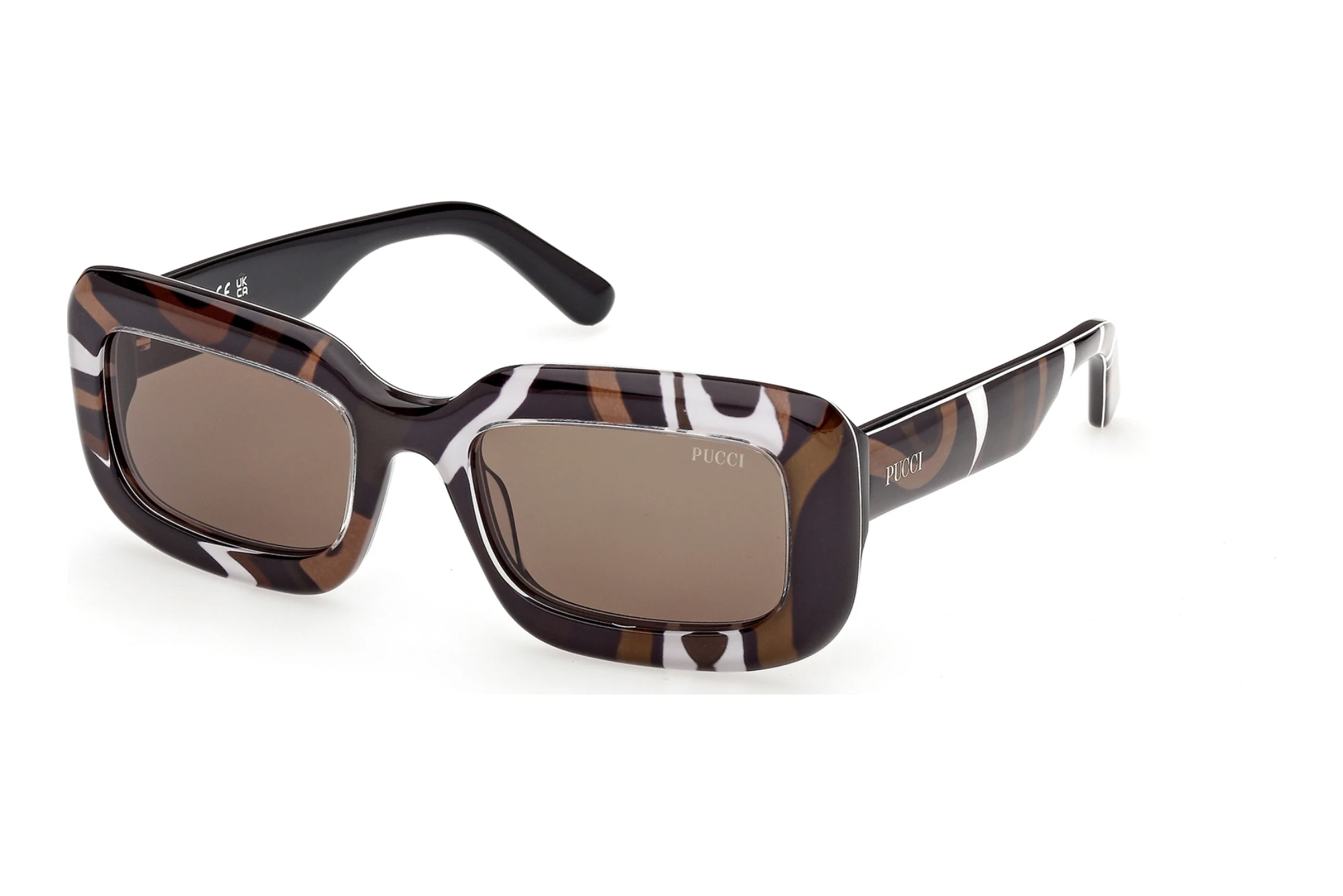 Emilio Pucci EP0253 99E braunAnimalier/Muster Emilio Pucci EP0253 99E braunAnimalier/Muster
